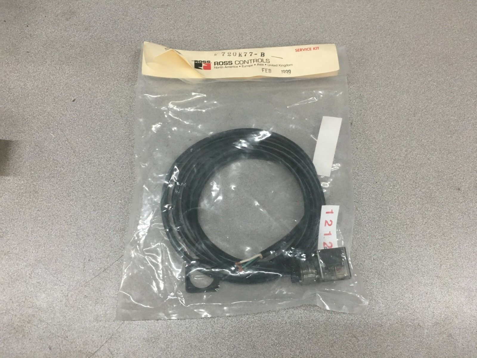 NEW ROSS PNEUMATIC CONNECTOR CABLE 720K77-B