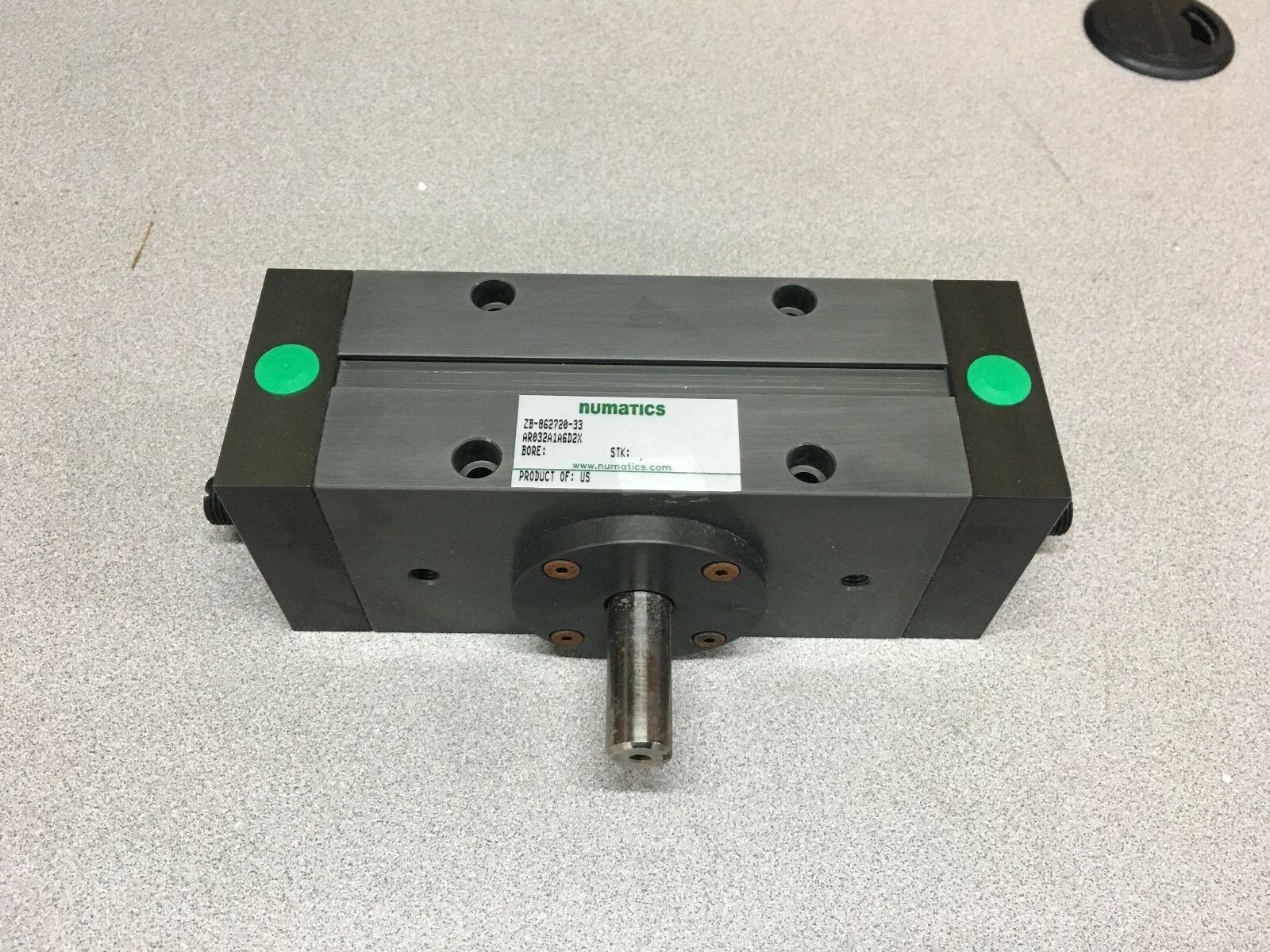 NEW NO BOX NUMATICS ZB-862720-33 ROTARY ACTUATOR AR032A1A6D2X