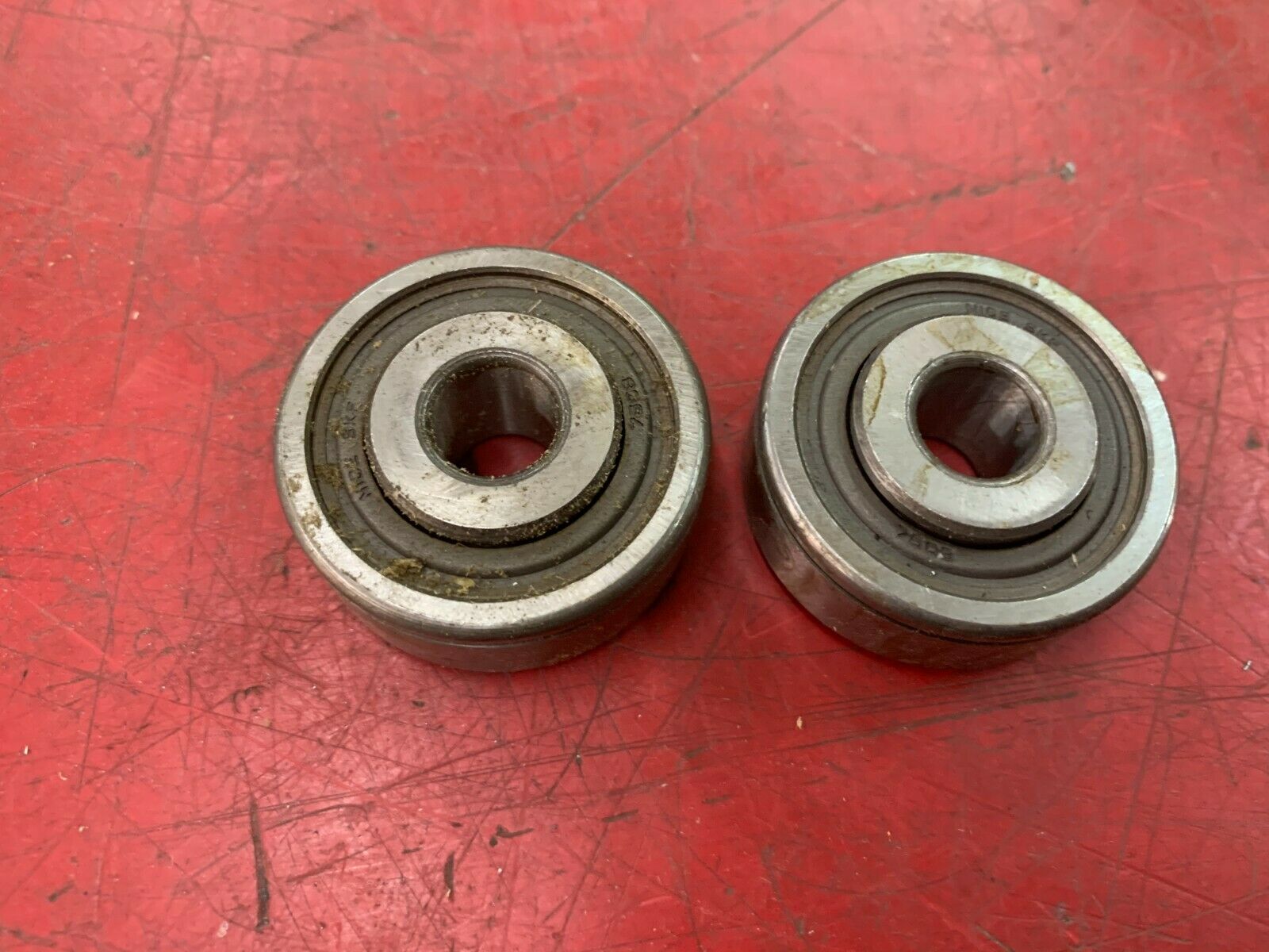 LOT OF 2 NEW NO BOX SKF/NICE BEARING 7608