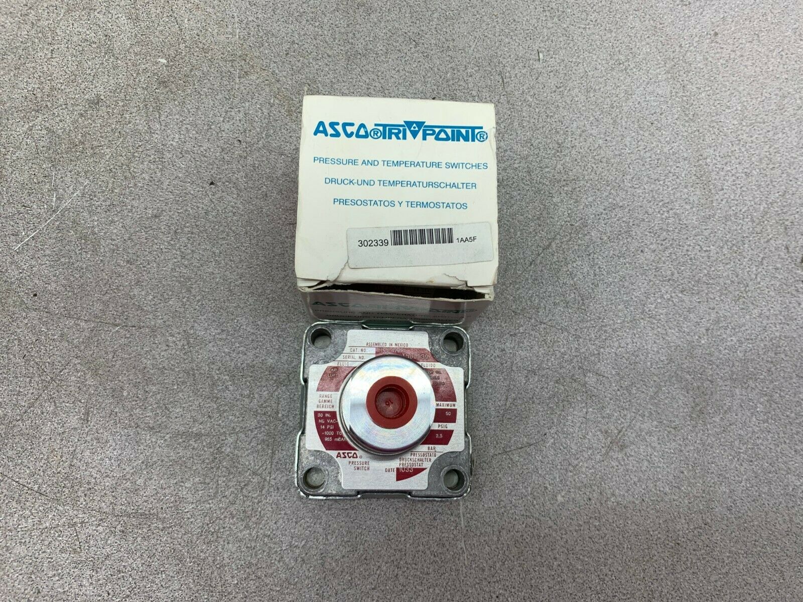 NEW IN BOX ASCO SWITCH RV24A11