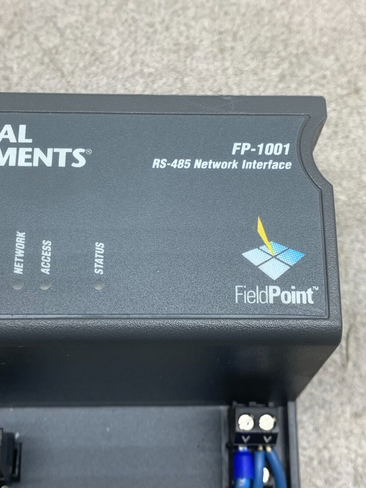 USED NATIONAL INSTRUMENTS 184510D-01 FIELD POINT NETWORK INTERFACE MODULE FP-100