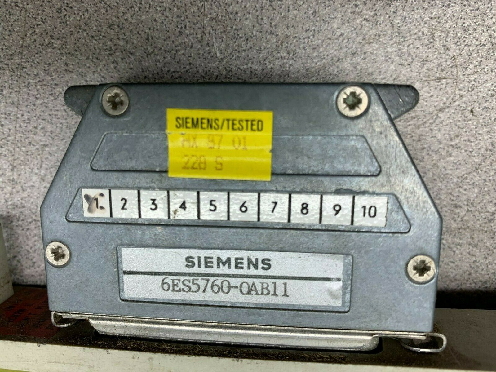 USED SIEMENS MODULE 6ES5312-3AB11