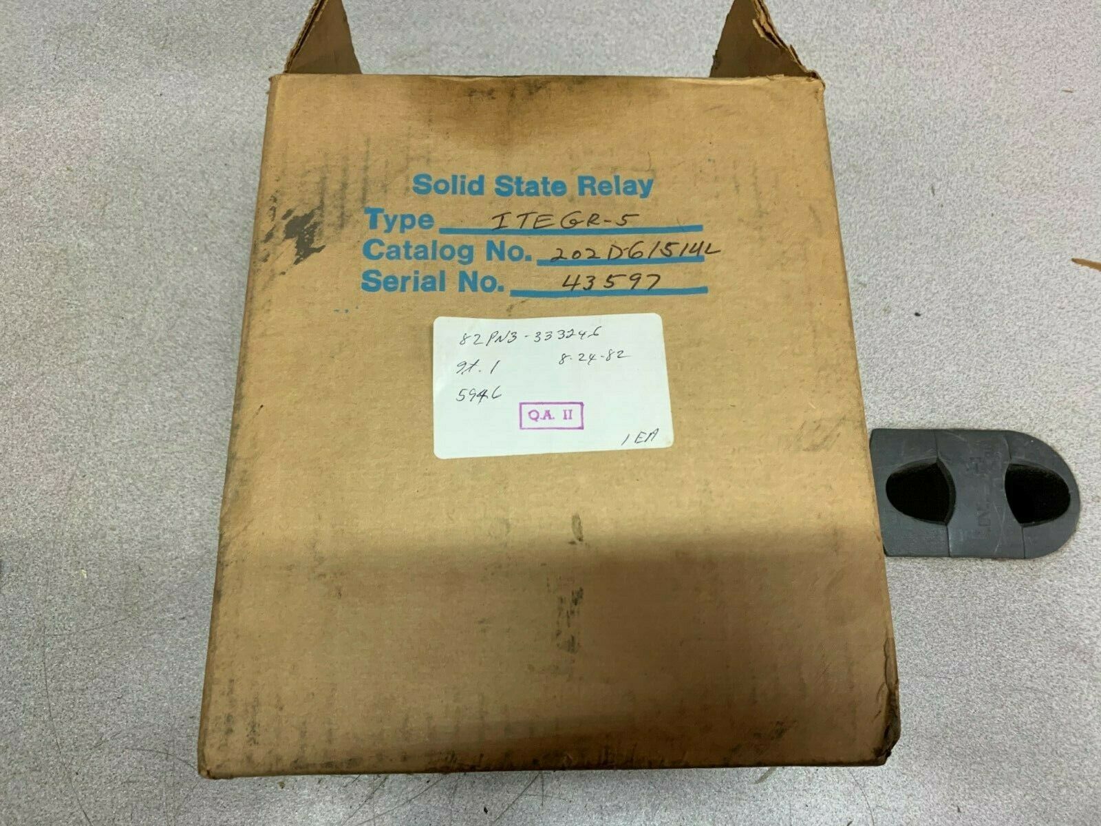 NEW IN BOX BCC GROUND FAULT RELAY 202D6151UL