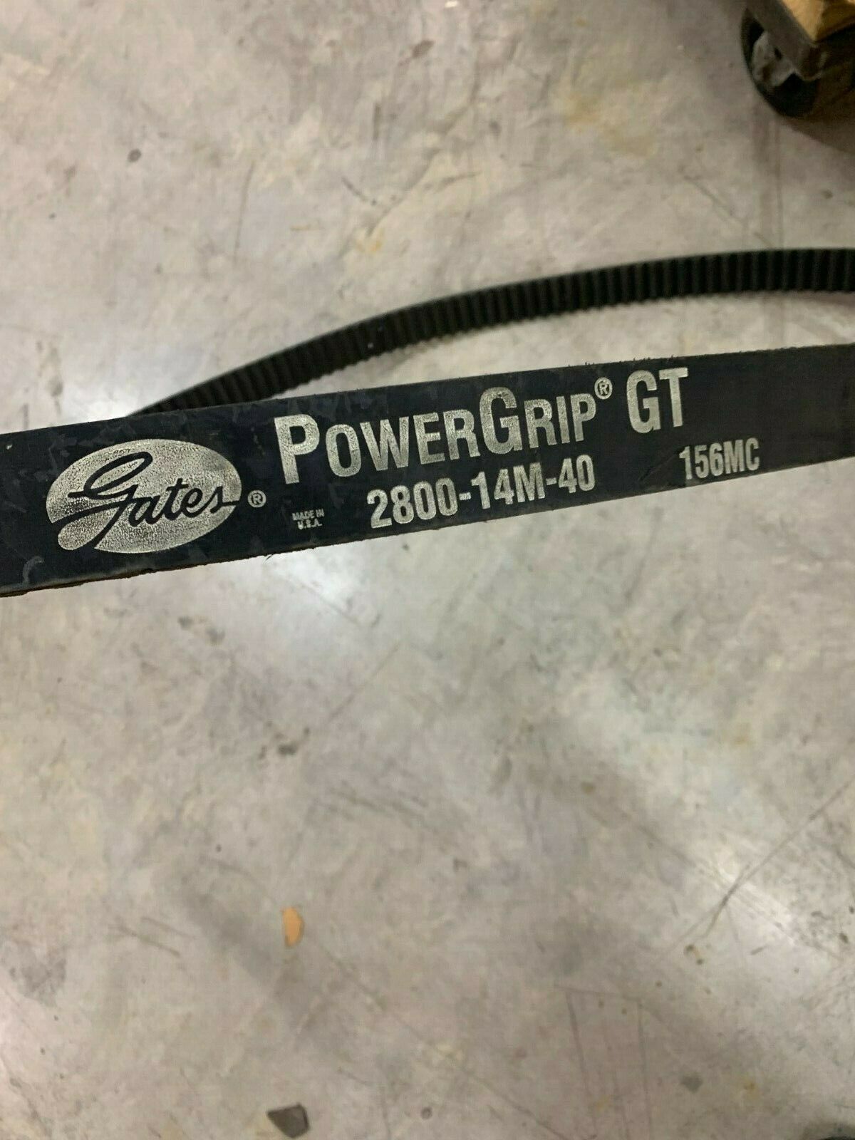 NEW NO BOX GATES POWERGRIP GT BELT 2800-14M-40