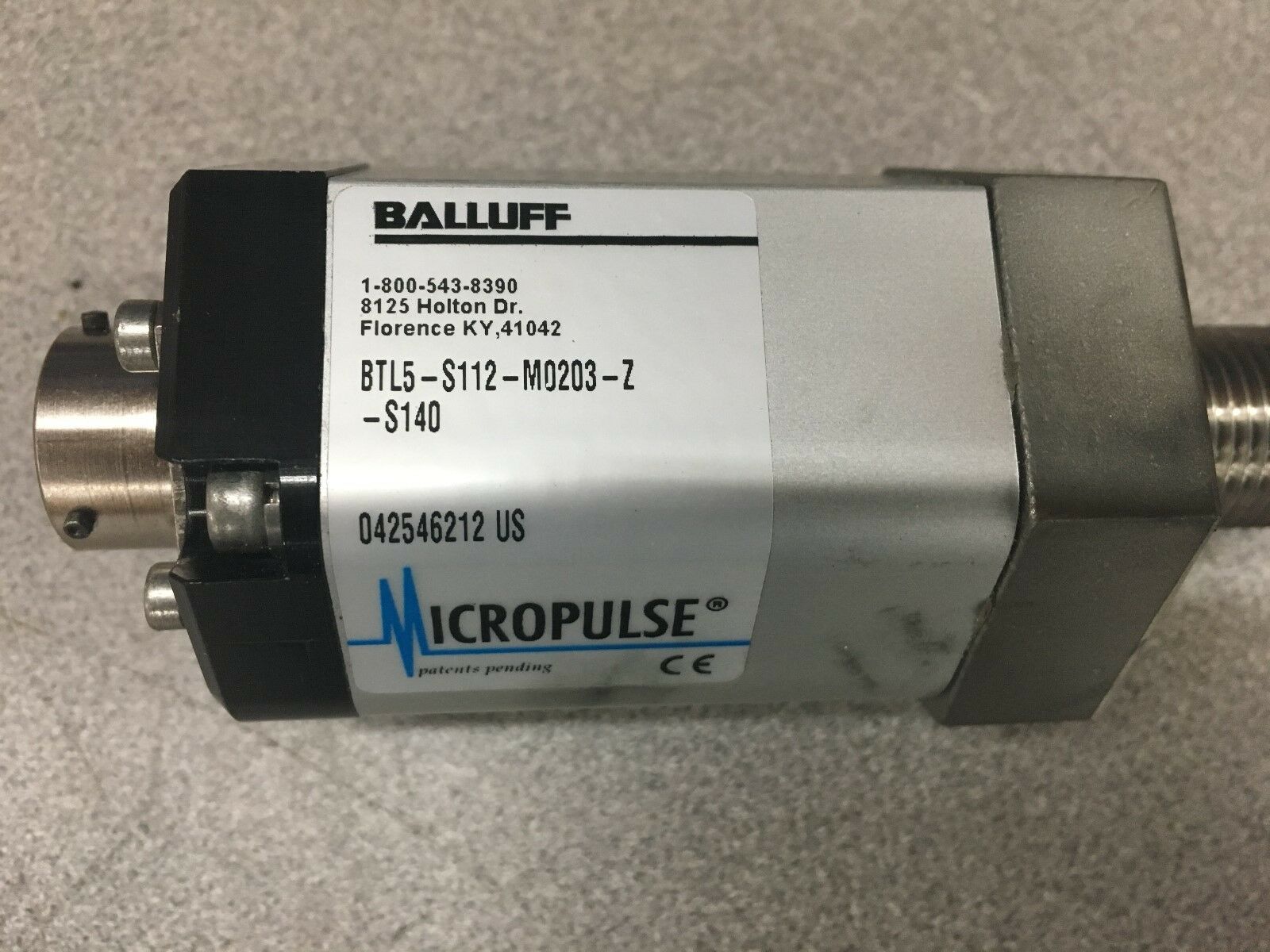 NEW NO BOX BALLUFF MICROPULSE BTL5-S112-M0203-Z-S140