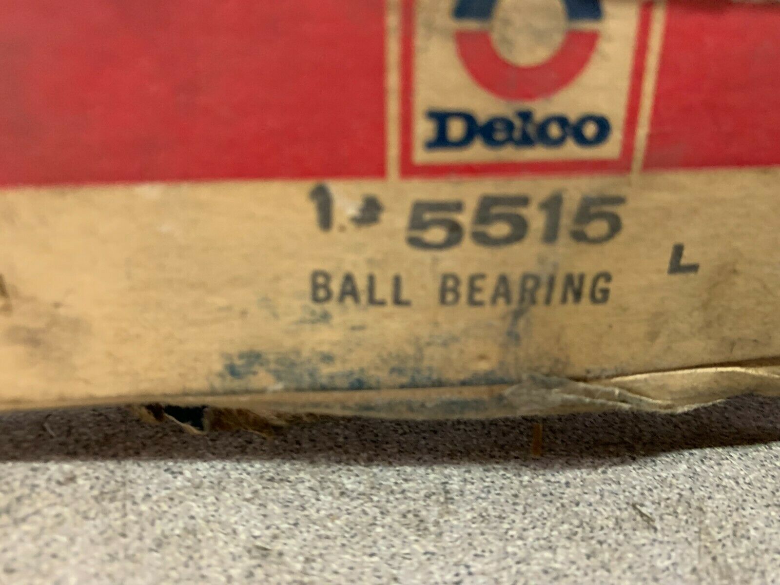 NEW IN BOX DELCO BALL BEARING 5515