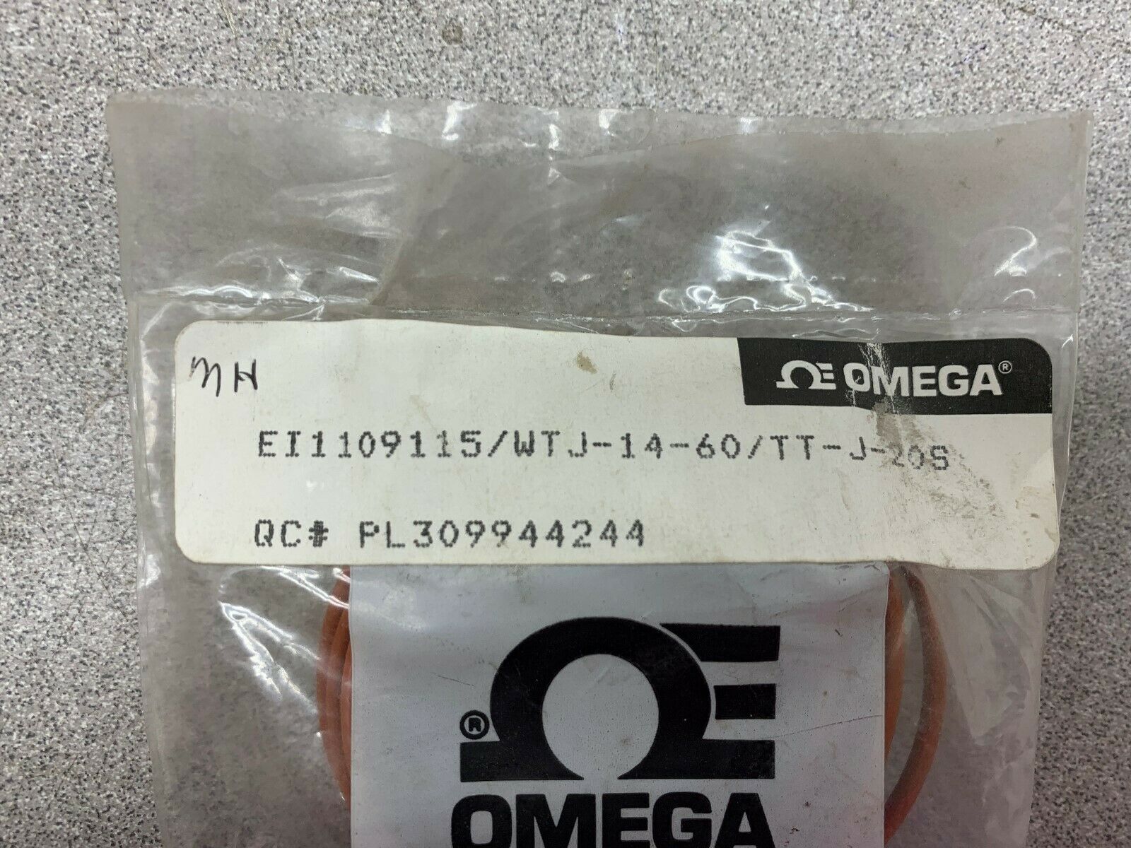 NEW NO BOX OMEGA PART EI1109115/WTJ-14-60/TT-J-20S