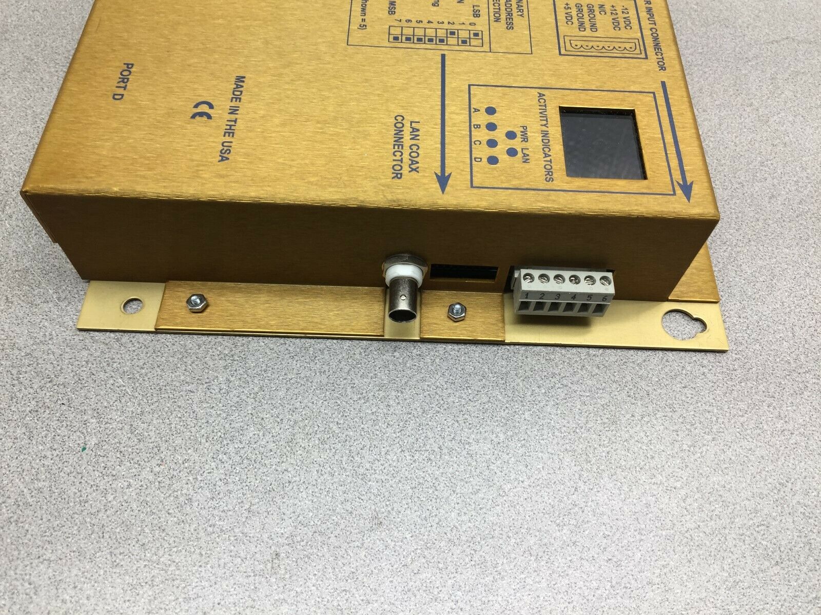 USED SPECTER PROGRAMMABLE INTERFACE NODE 68A256-BAT