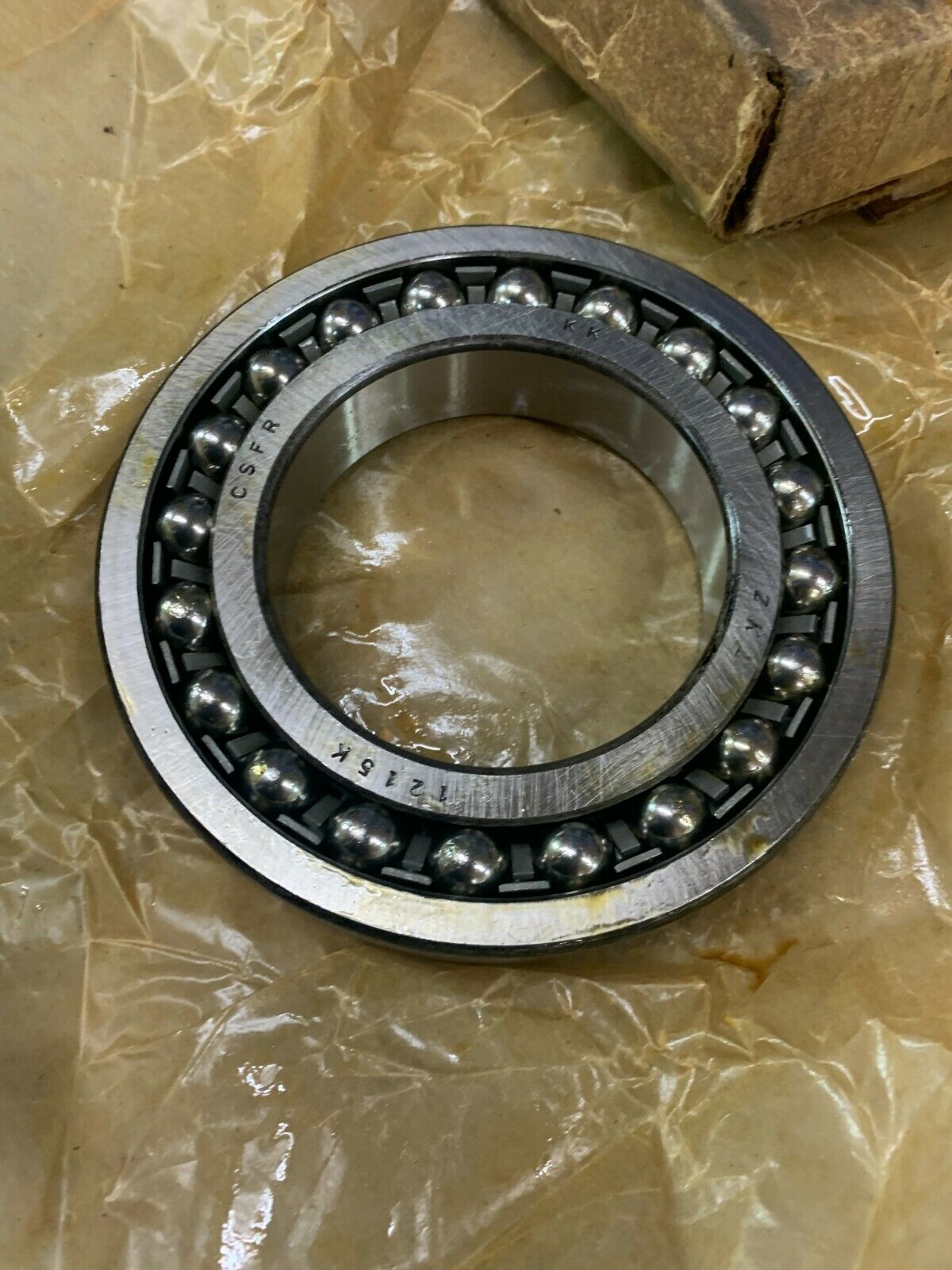 NEW IN BOX ZKL SELF ALIGNING BALL BEARING 1215K