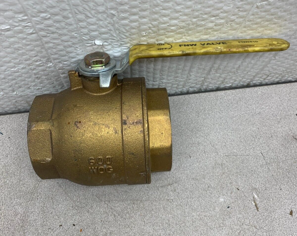 NEW NO BOX FNW FNW410 3" FULL PORT BALL VALVE 600 WOG. FNW410M