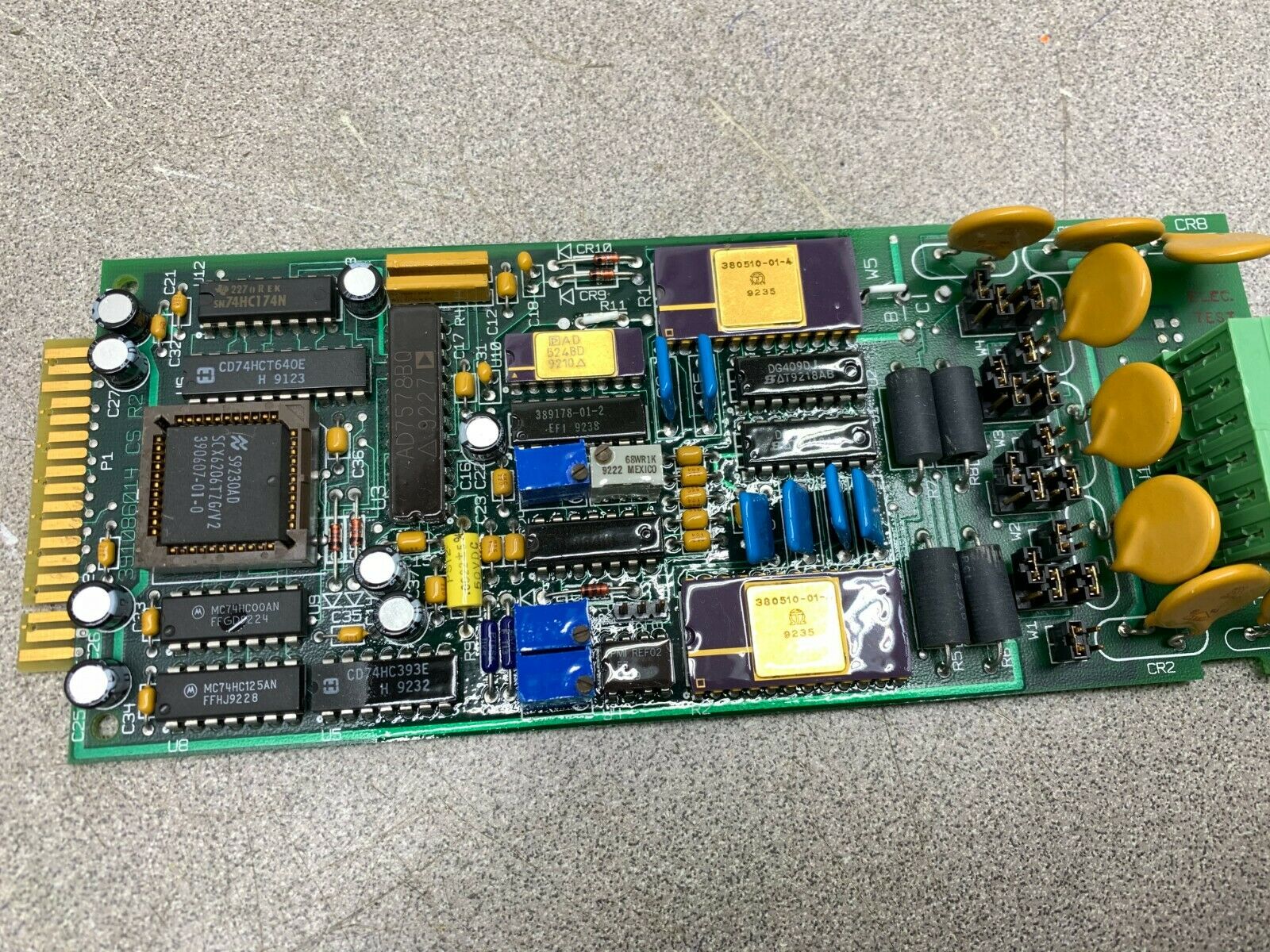 USED EMERSON PC BOARD 392086-03-4