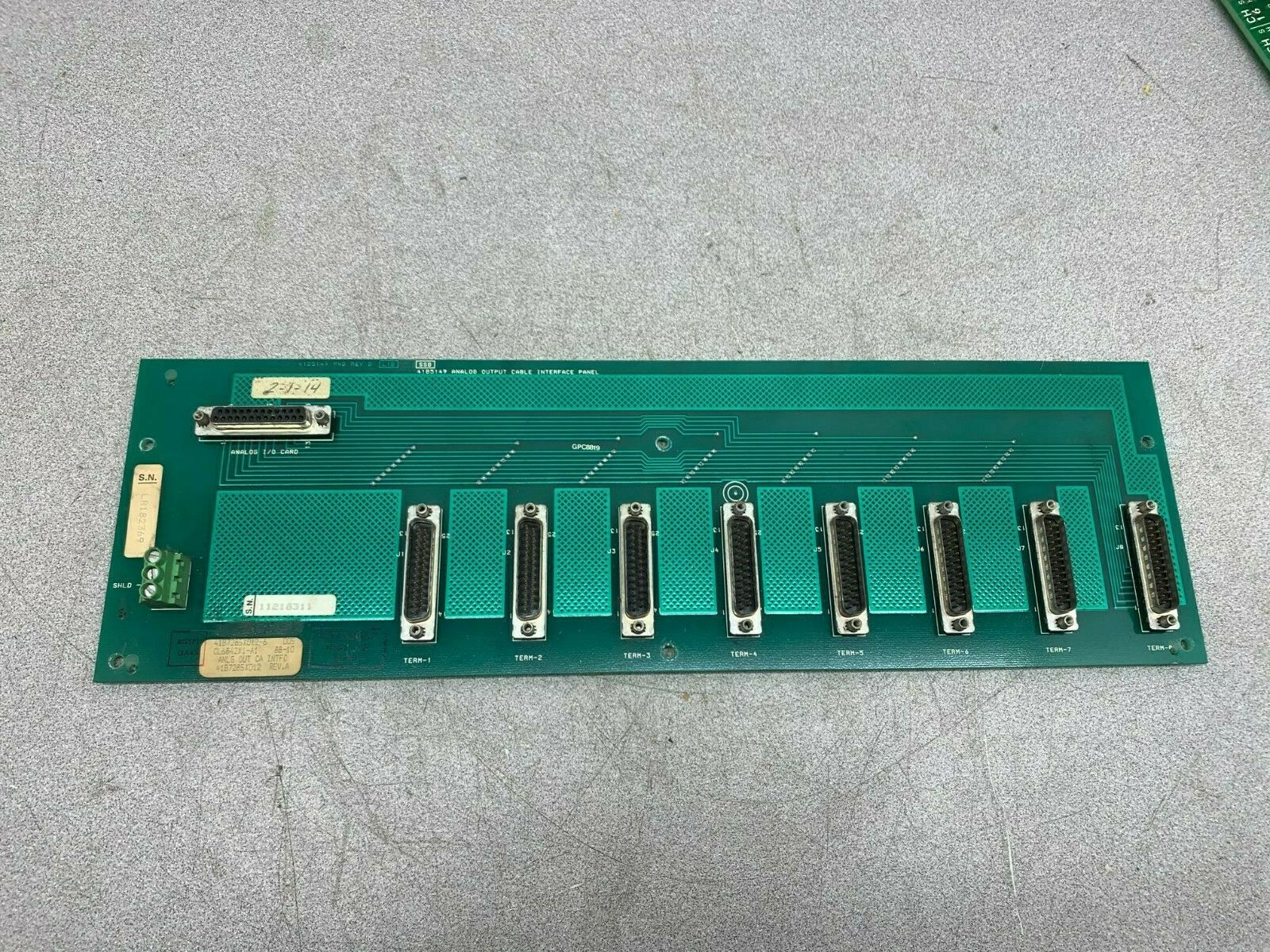 USED FISHER CIRCUIT BOARD CL6842X1-A1