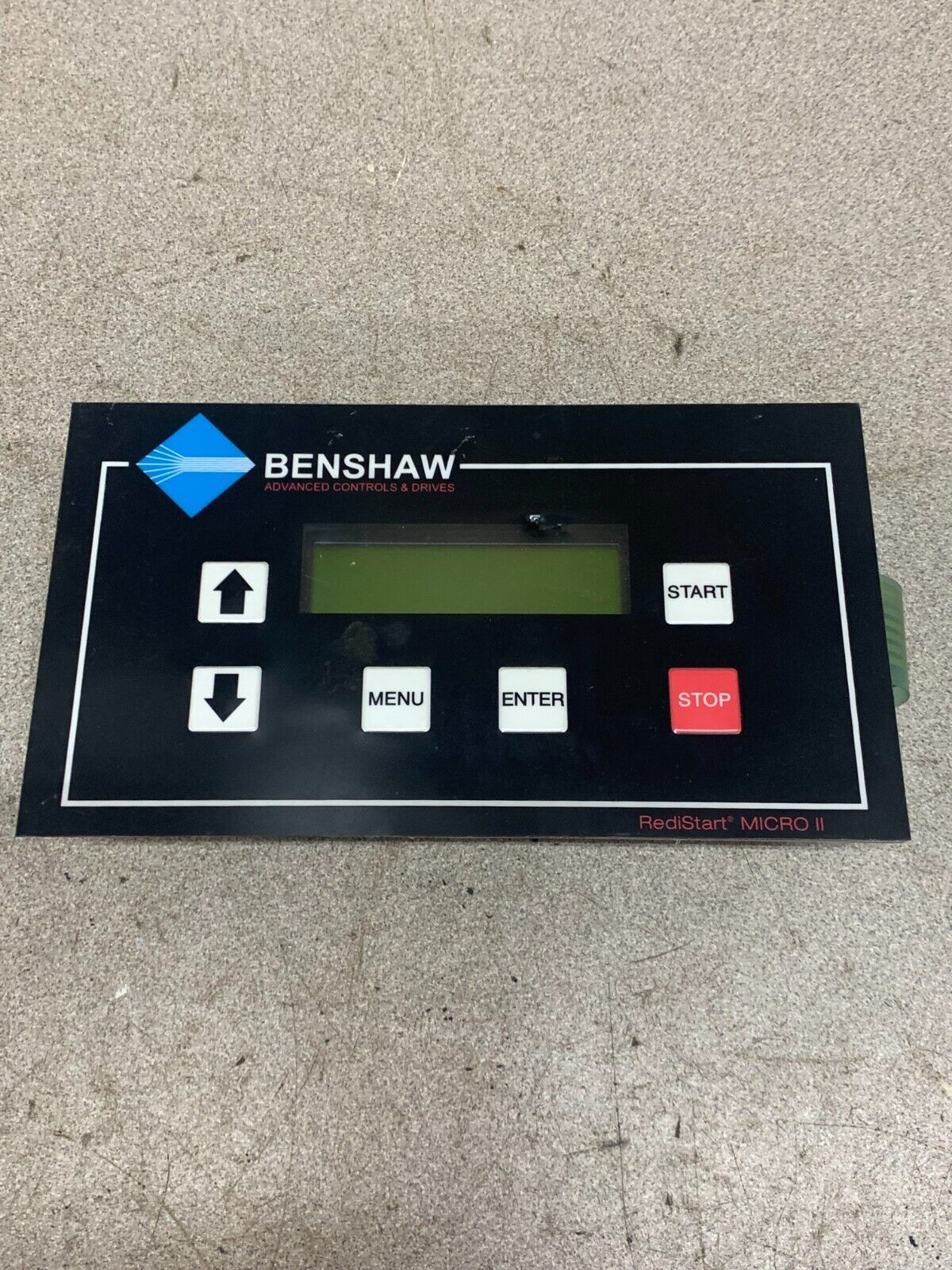 USED BENSHAW SW-MICROKEY DISPLAY ASSEMBLY KEYPAD BIPCMICROLCD