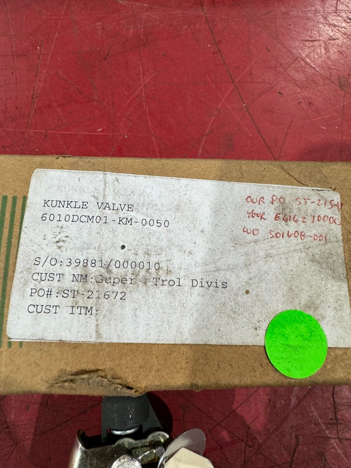 NEW KNUKLE 1/2" SAFETY RELIEF VALVE 50 PSIG. 6010DCM01-KM-0050