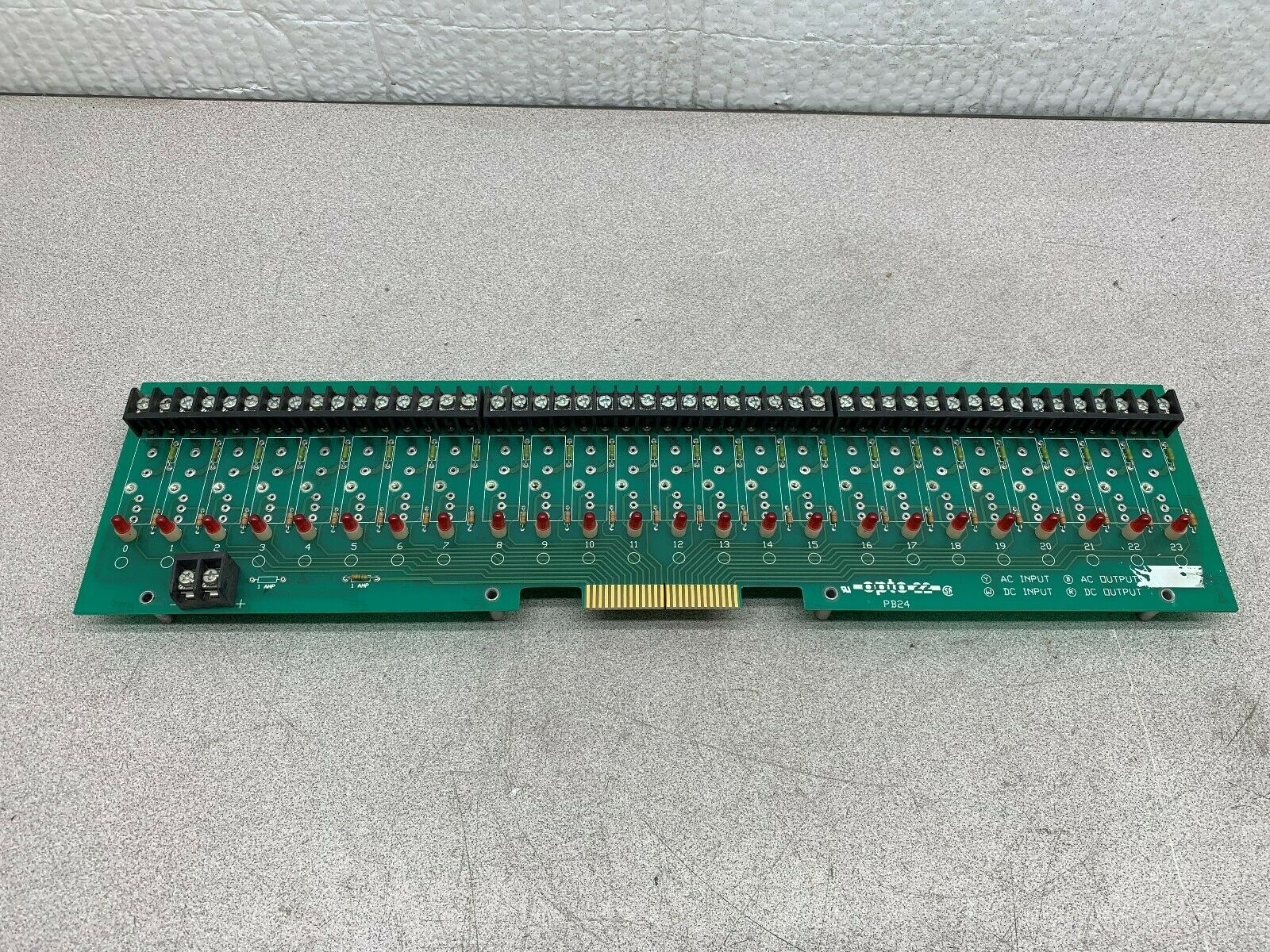 USED OPTP 22 RACK CIRCUIT BOARD PB24