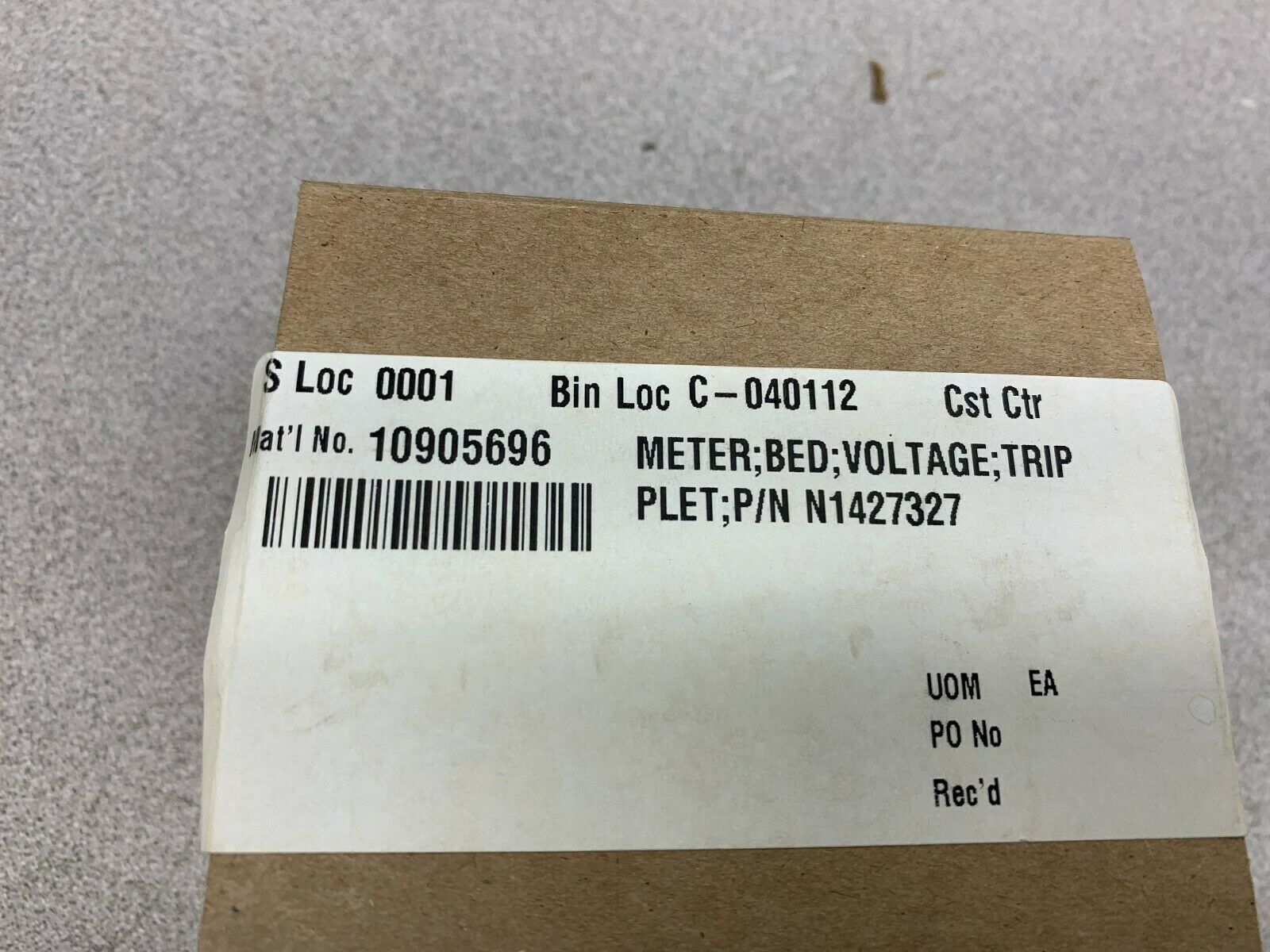 NEW IN BOX EFB 0-30 DC KV BED VOLTAGE METER N1427