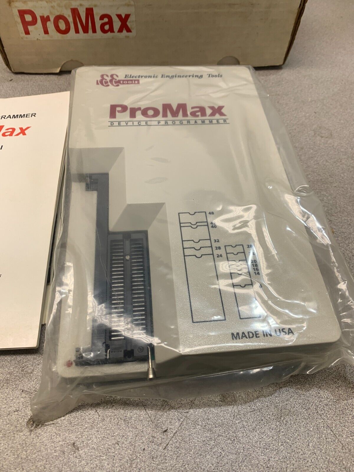 NEW IN BOX EE TOOLS ProMax 48-PIN DEVICE PROGRAMMER PROMAX