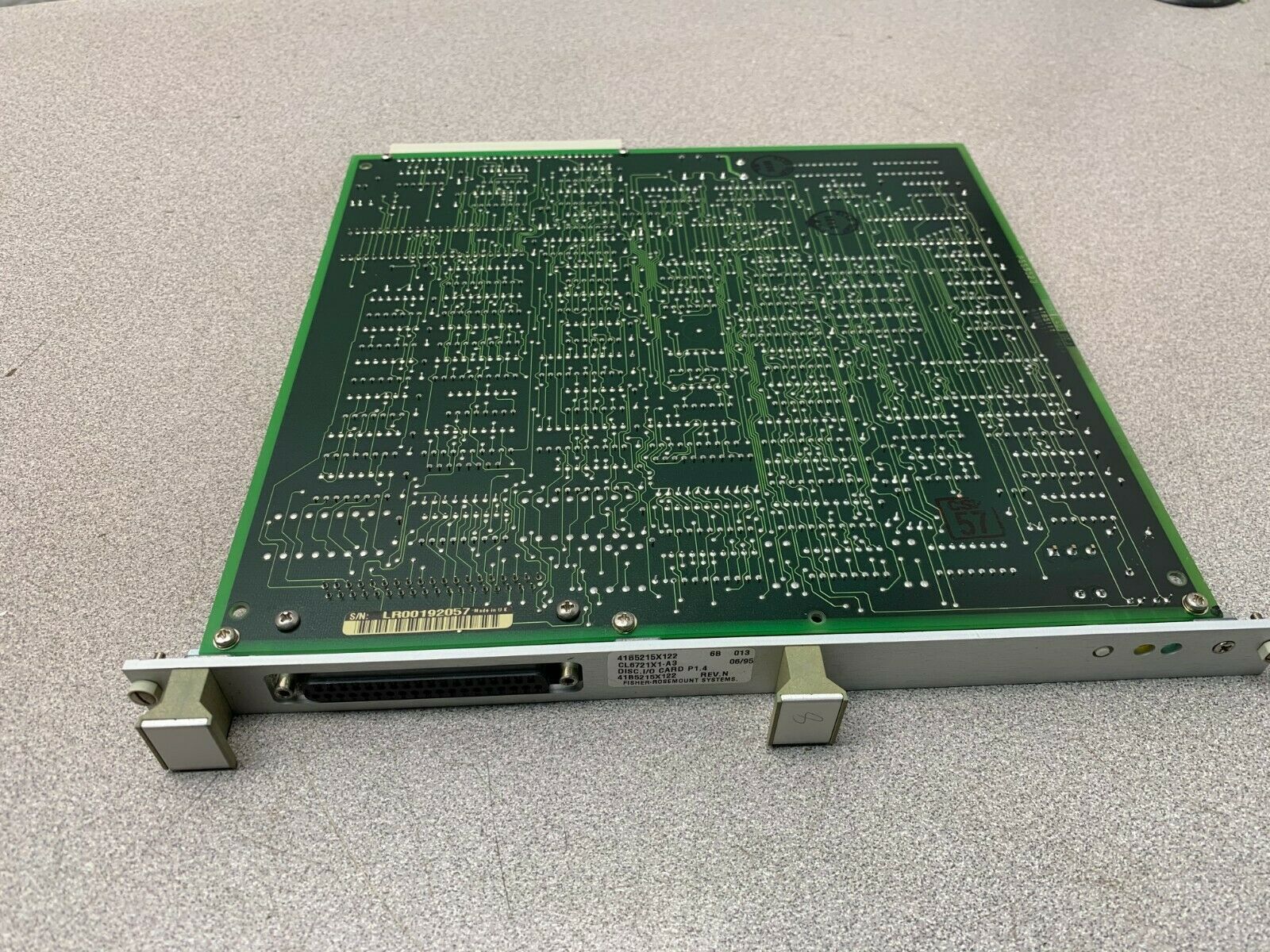 USED EMERSON I/O MODULE DISCRETE 41B5215X122