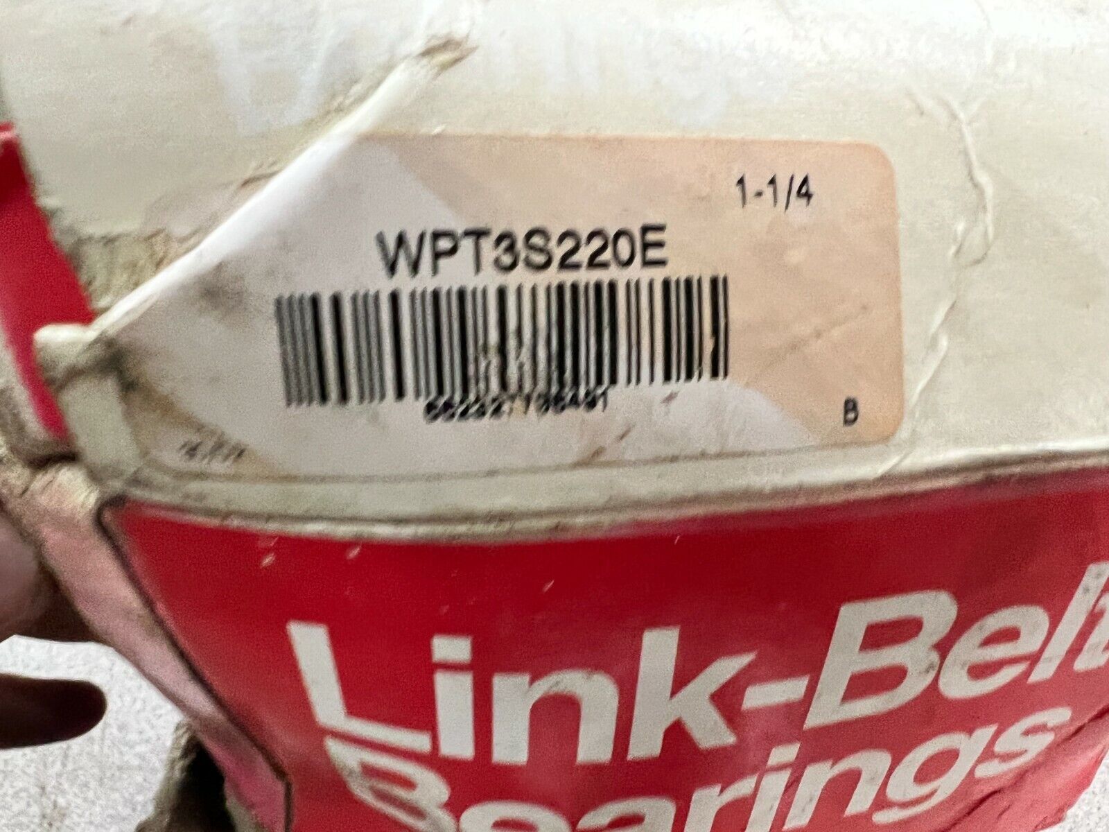 NEW IN BOX LINKBELT PILLOW BLOCK BEARING WPT3S220E