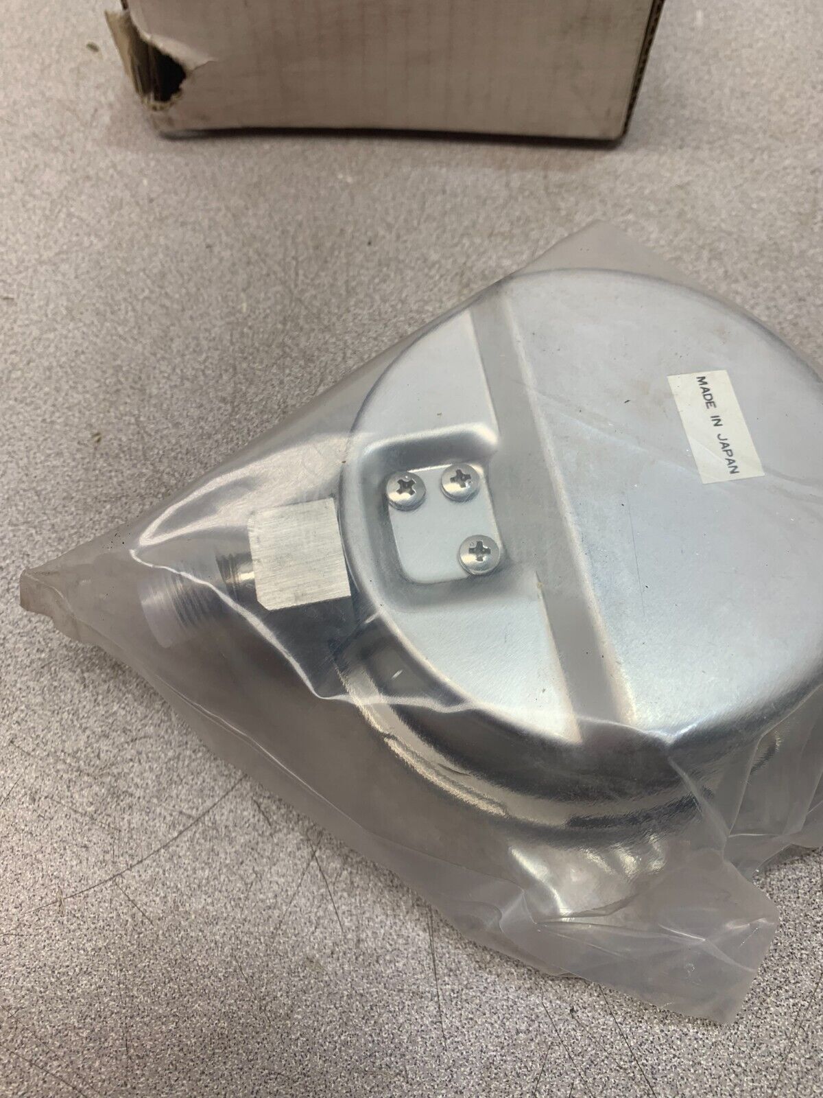 NEW IN BOX PACIFIC SCIENTIFIC GLYCERIN FILLED 4" DIAL PRESSURE GAUGE 1