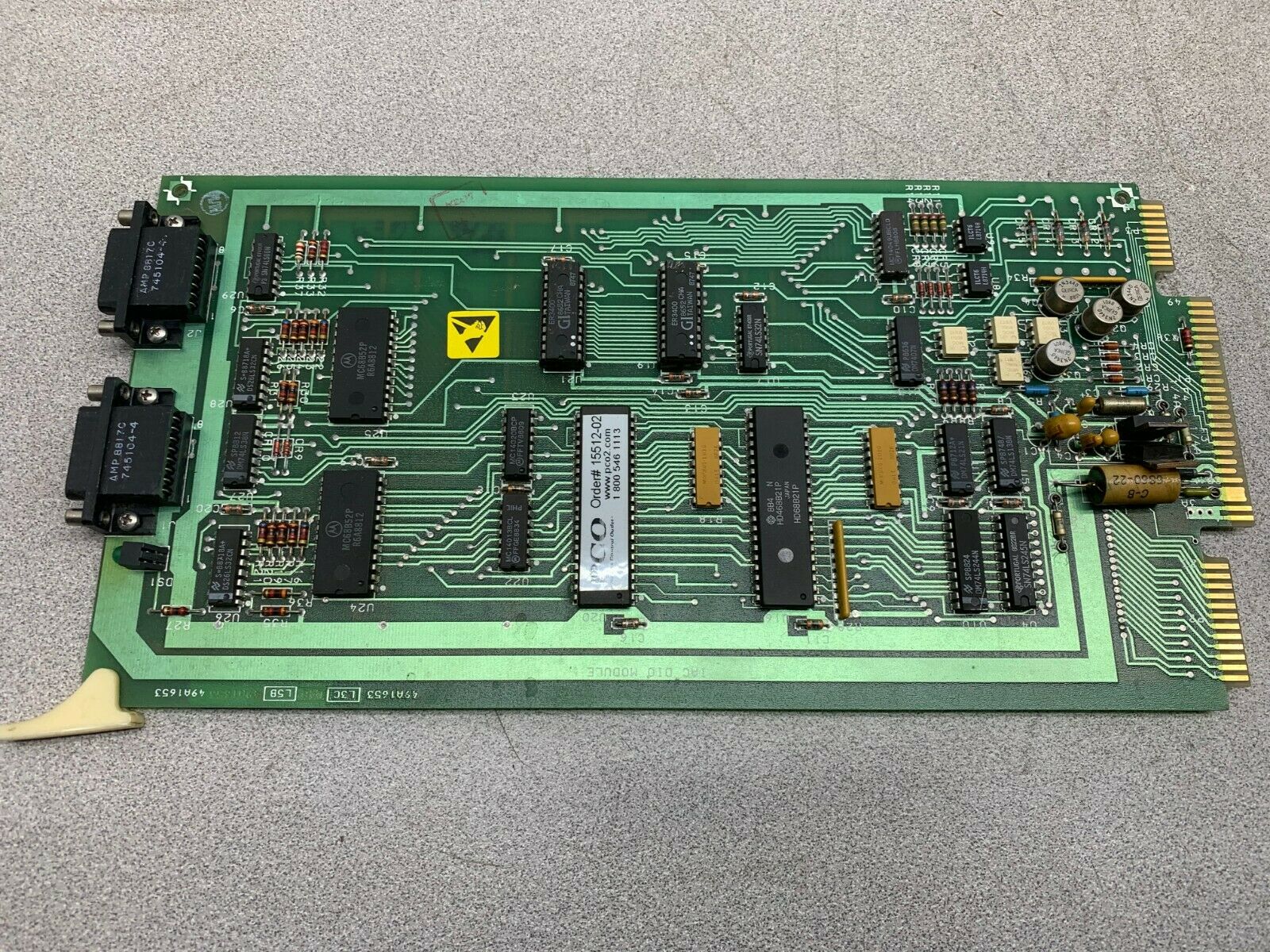 USED FISHER CIRCUIT BOARD 49A1653