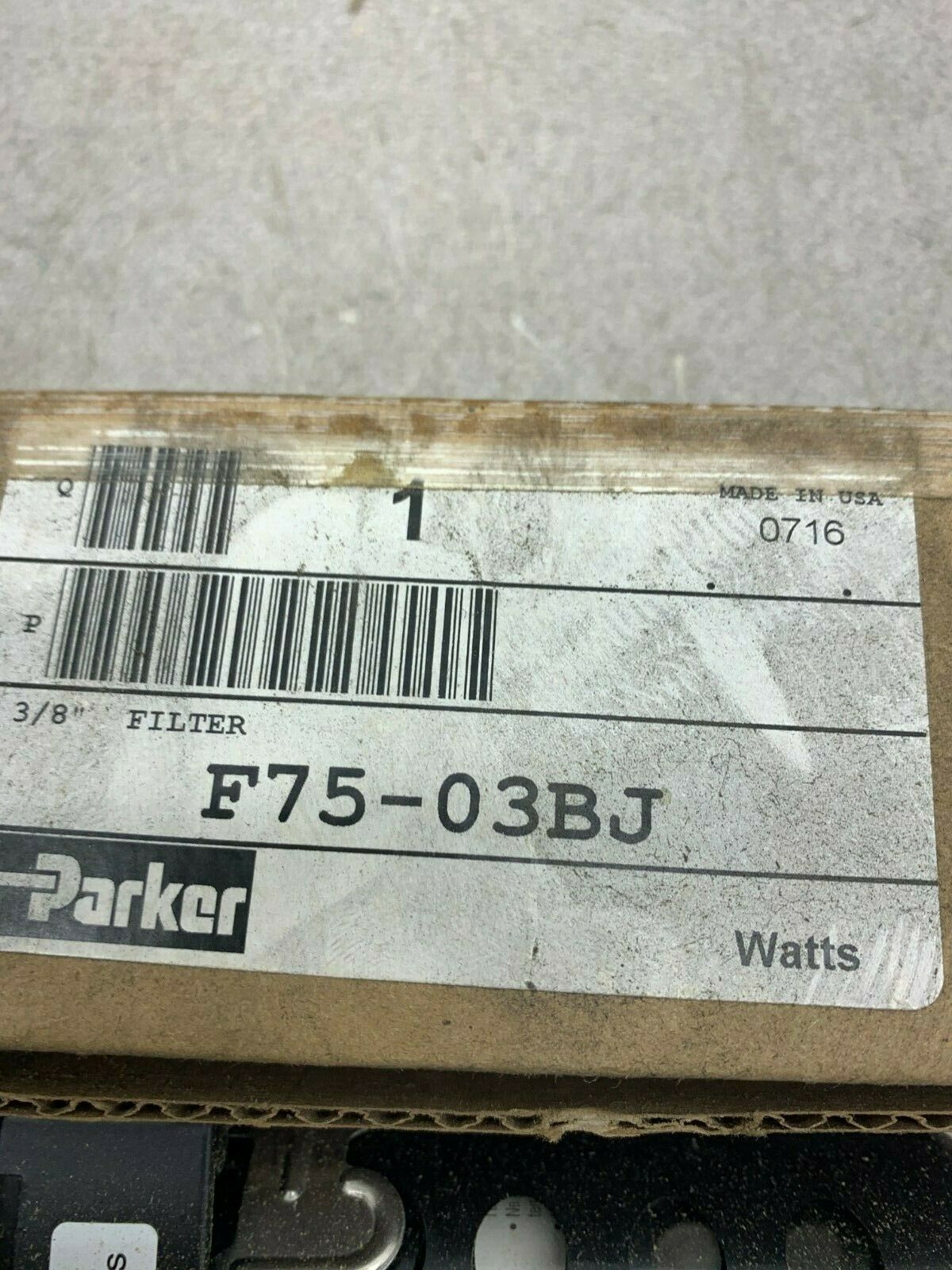 NEW IN BOX PARKER FILTER F75-03BJ