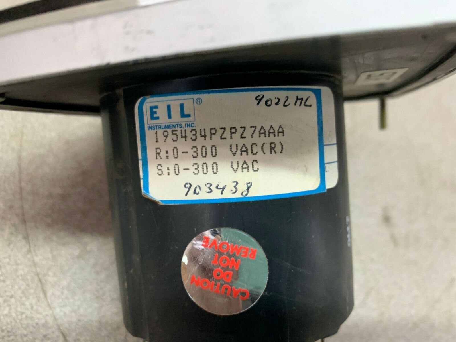 NEW NO BOX EIL 0-300 ACV METER 195434P2PZ7AAA