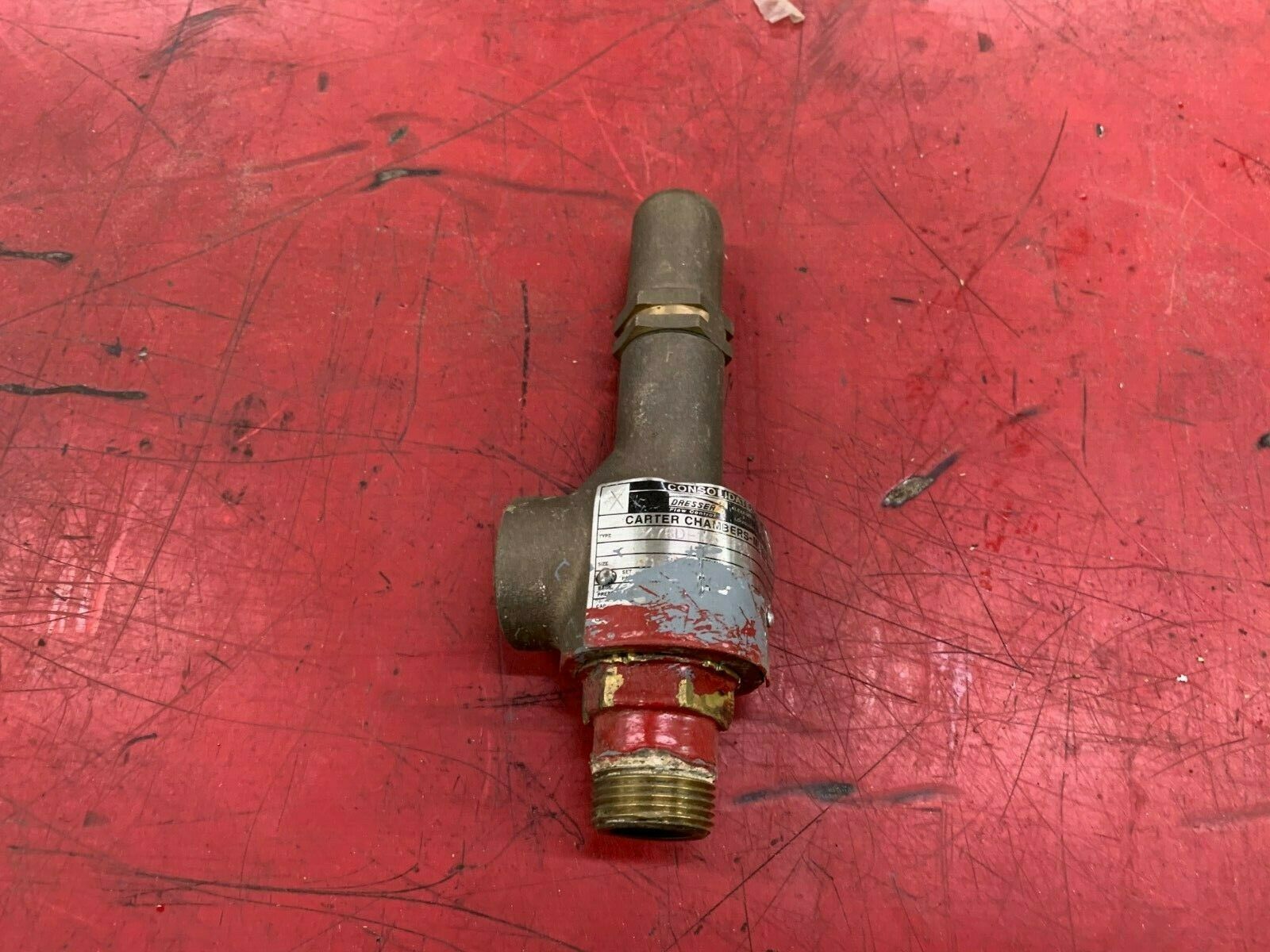 USED CONSOLIDATED 3/4" MNPT BRONZE RELIEF VALVE 2478D-1-31-DA