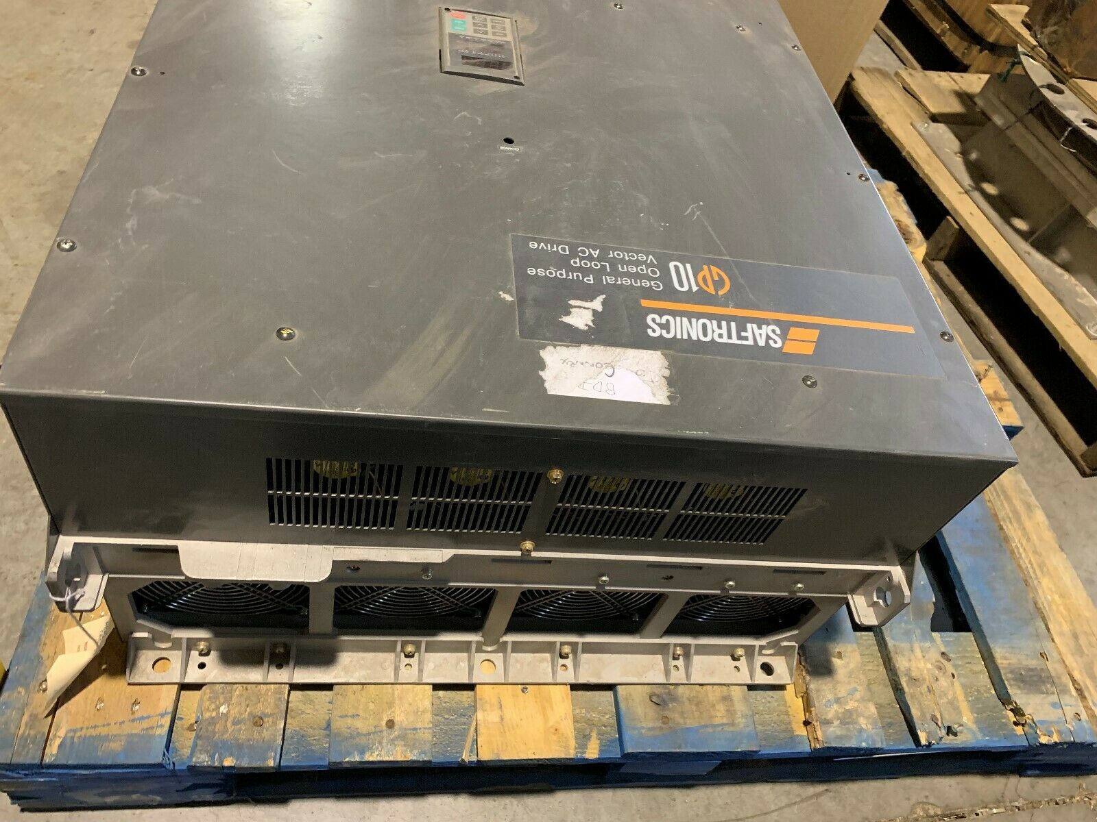 USED SAFETRONICS GP104350-9 350HP GENERAL PURPOSE AC DRIVE GP10E9ST34350B1