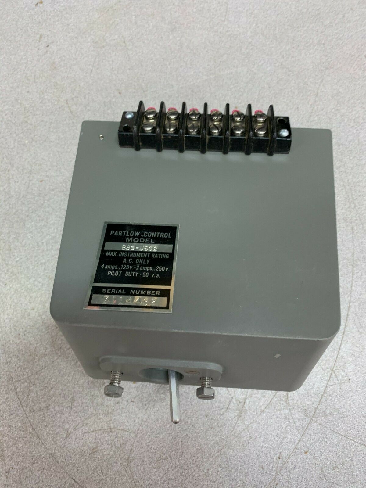 NEW NO BOX PARTLOW CONTROL INSTRUMENT BSS-J602