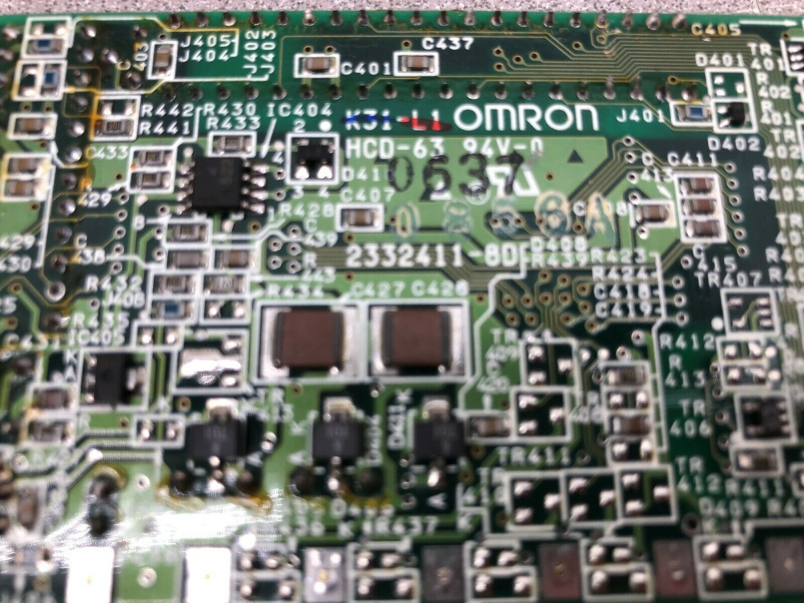 USED OMRON CIRCUIT BOARD 2332411-8D