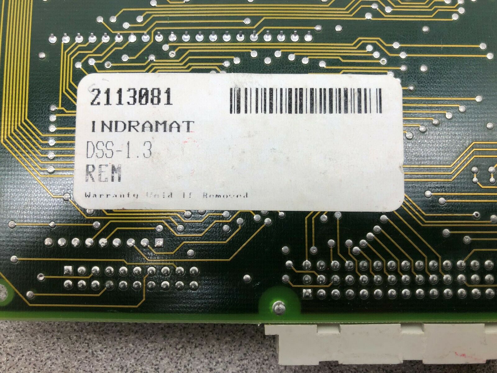 USED INDRAMAT SERVO INTERFACE MODULE 109-0785-4814-06