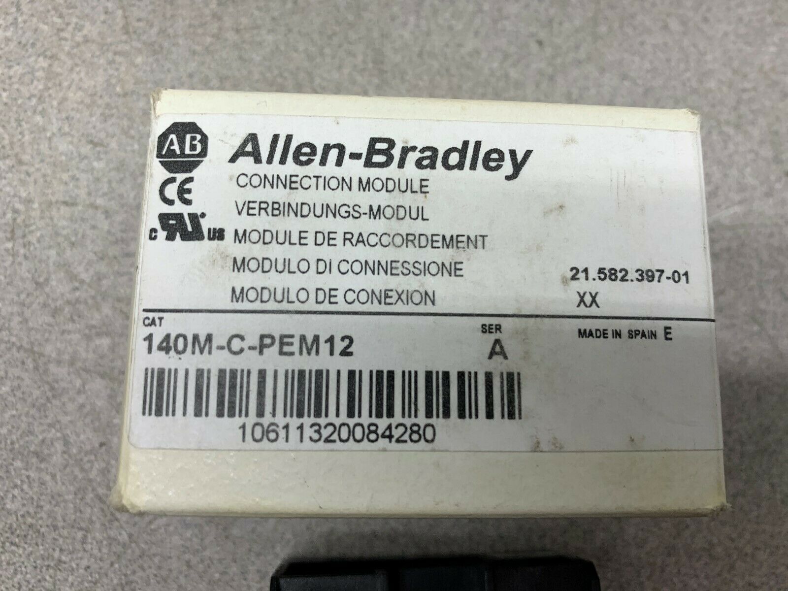 NEW IN BOX ALLEN BRADLEY MODULE 140M-C-PEM12