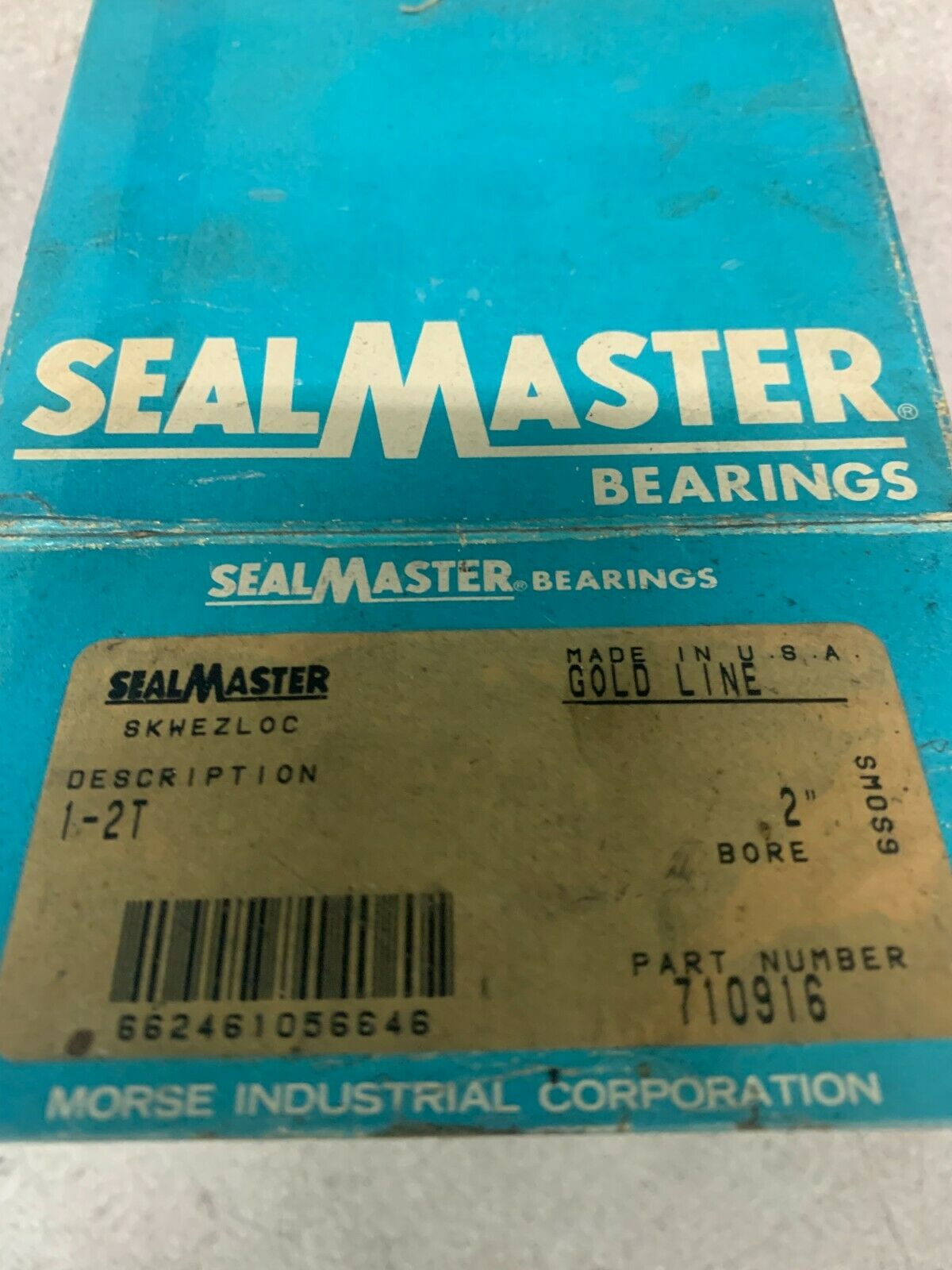 NEW IN BOX SEALMASTER INSERT BEARING 2" BORE 1-2T