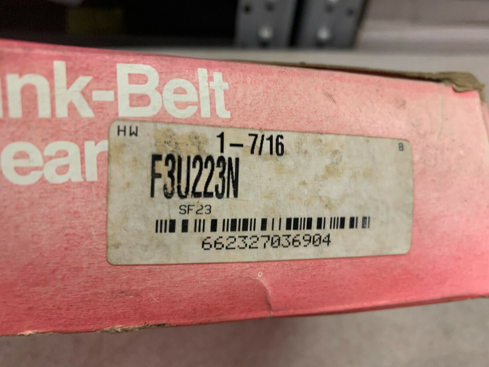 NEW IN BOX LINKBELT BALL BEARING FLANGE UNIT F3U223N