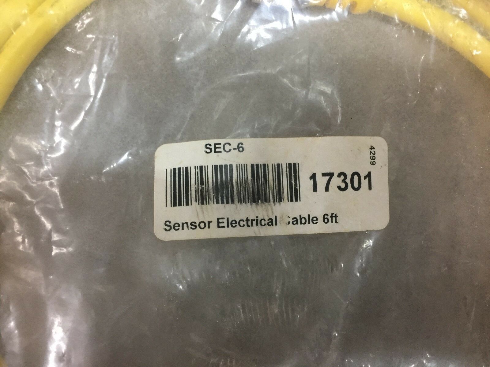 NEW IN ORIGINAL PACKAGE TRI-TRONICS 6FT QD CABLE SEC-6 17301