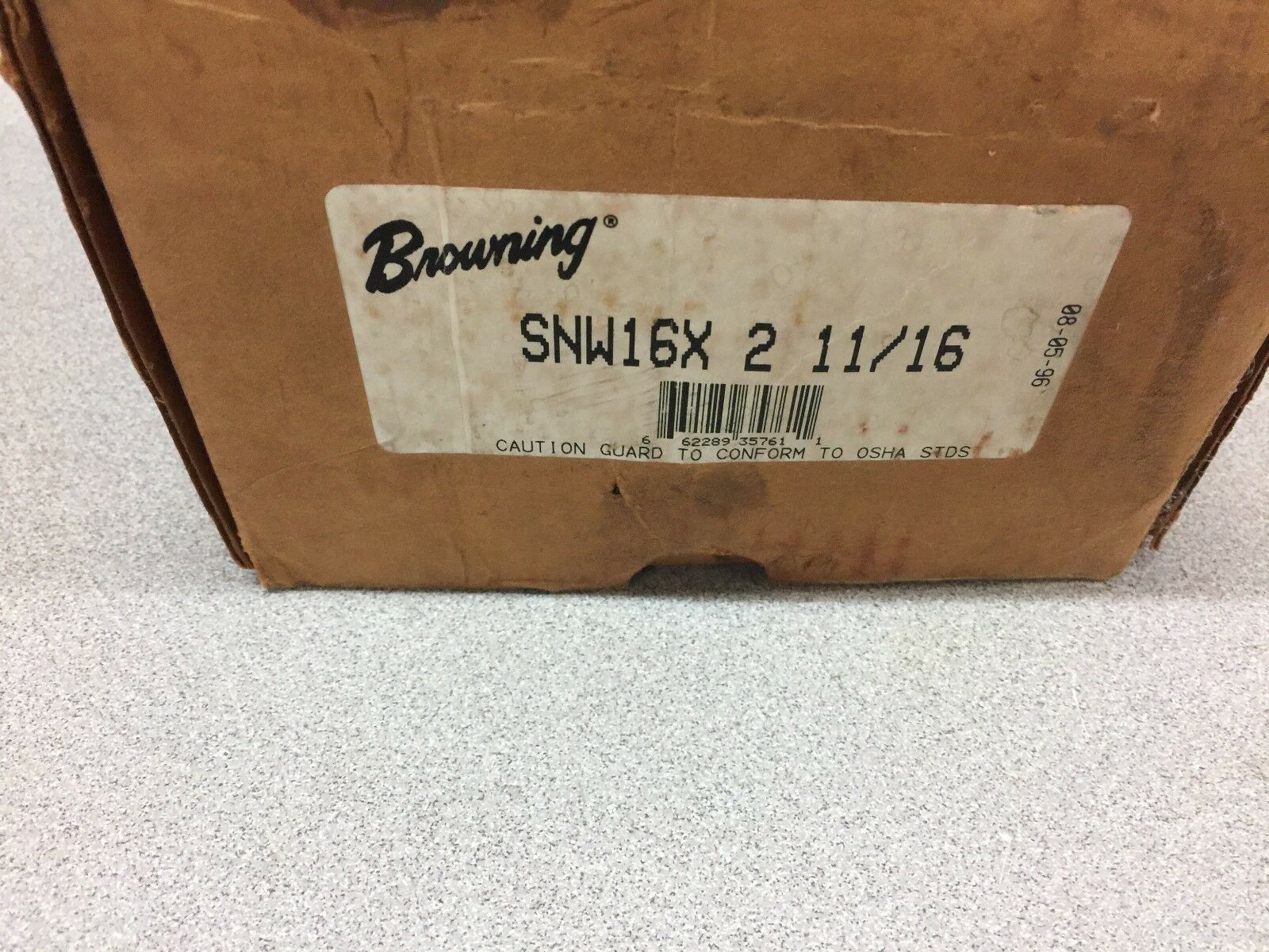 NEW IN BOX BROWNING TAPER LOCK BUSHING SNW16X 2-11/16