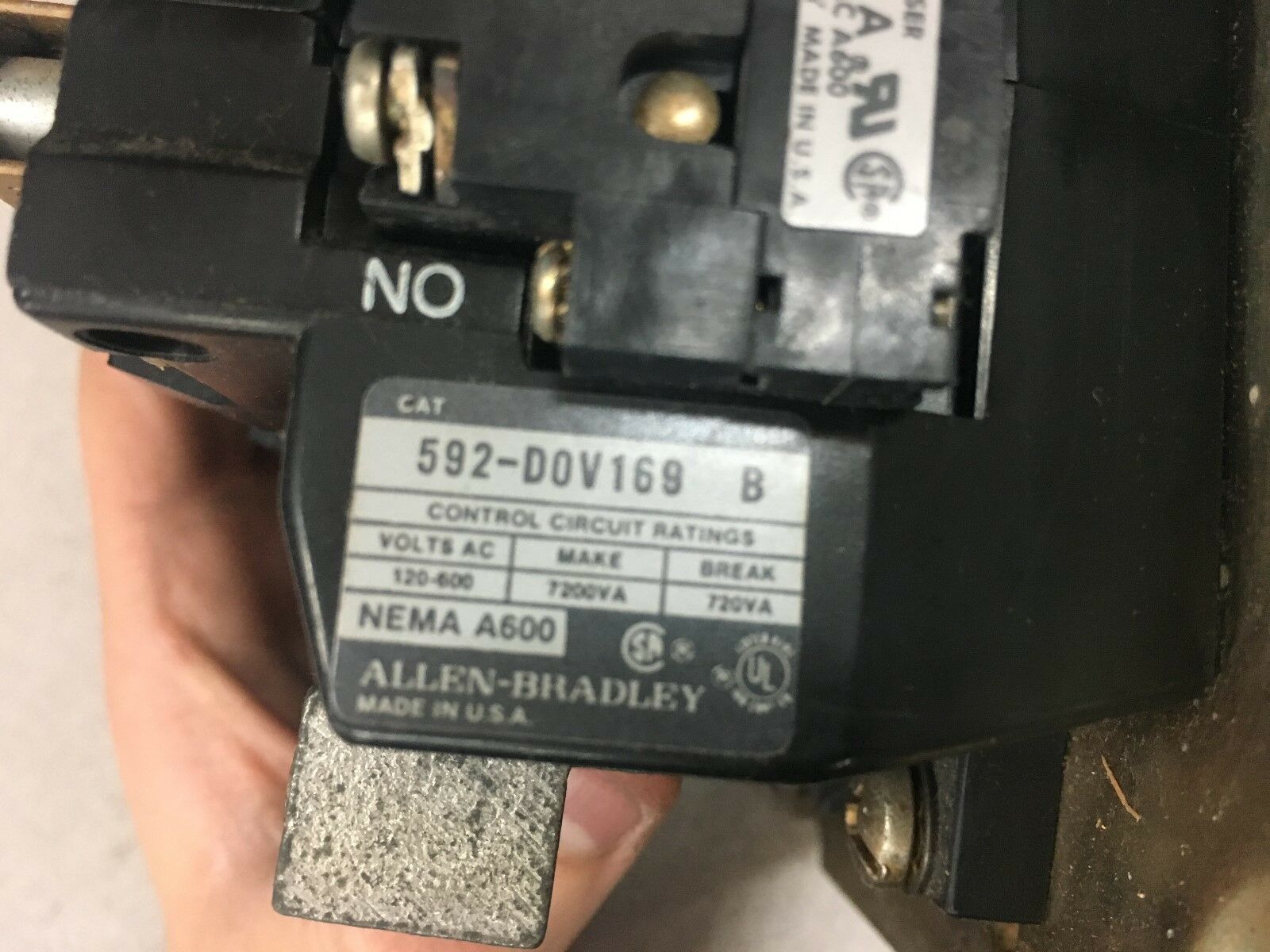 USED ALLEN BRADLEY THERMAL MODULE 592-DOV169