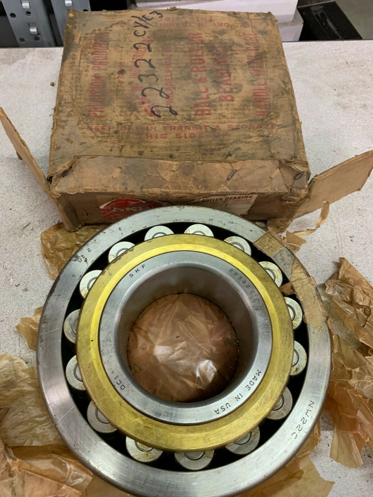 NEW SKF 22322CCYC3 SPHERICAL ROLLER BEARING 22322 CY/C3