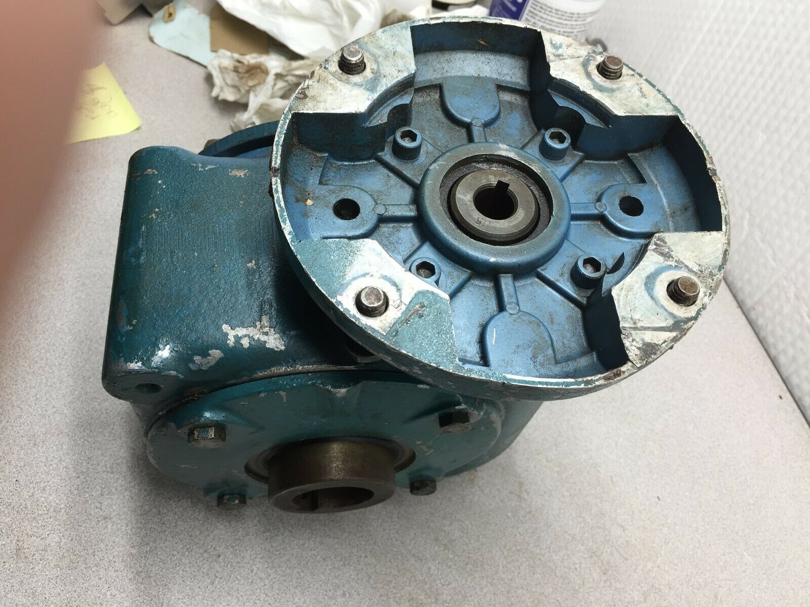 USED MORSE 15:1RATIO 1.91HP 116.6RPM GEARBOX 25GSA