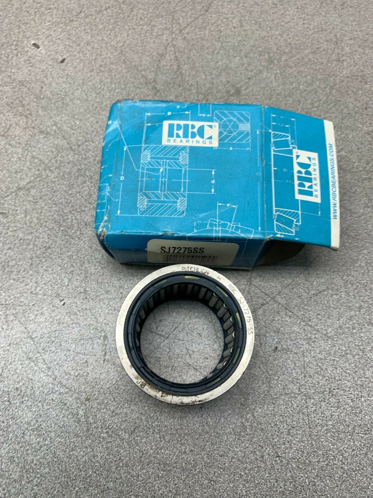 NEW IN BOX RBC NEEDLE ROLLER BEARING SJ7275SS