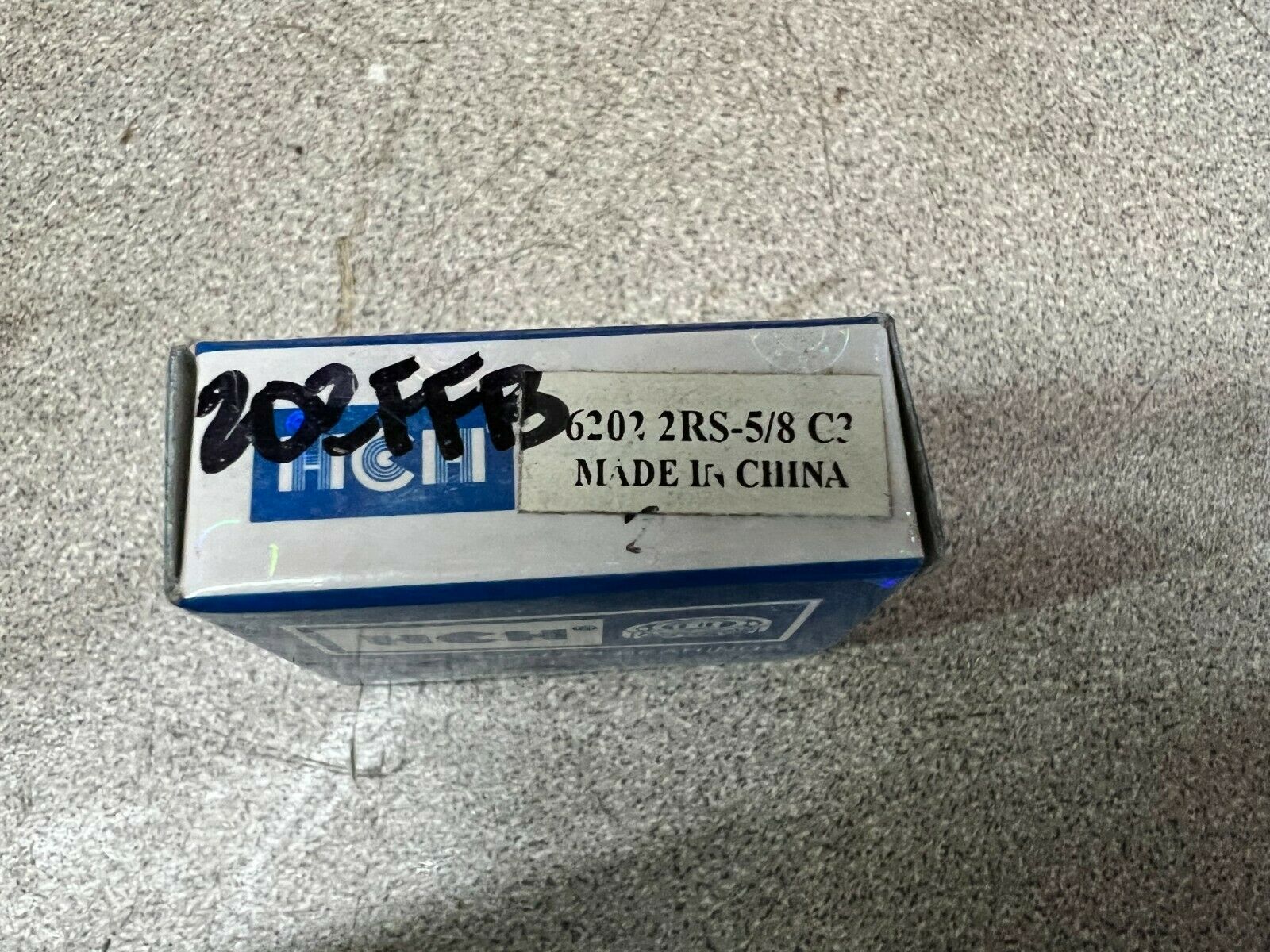 NEW IN BOX HCH 6202RS BALL BEARING 6202 2RS-5/8 C3