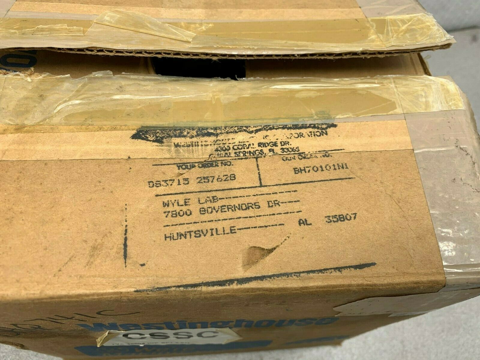 NEW IN BOX WESTINGHOUSE MG-6 AUXILIARY RELAY 718B738A31