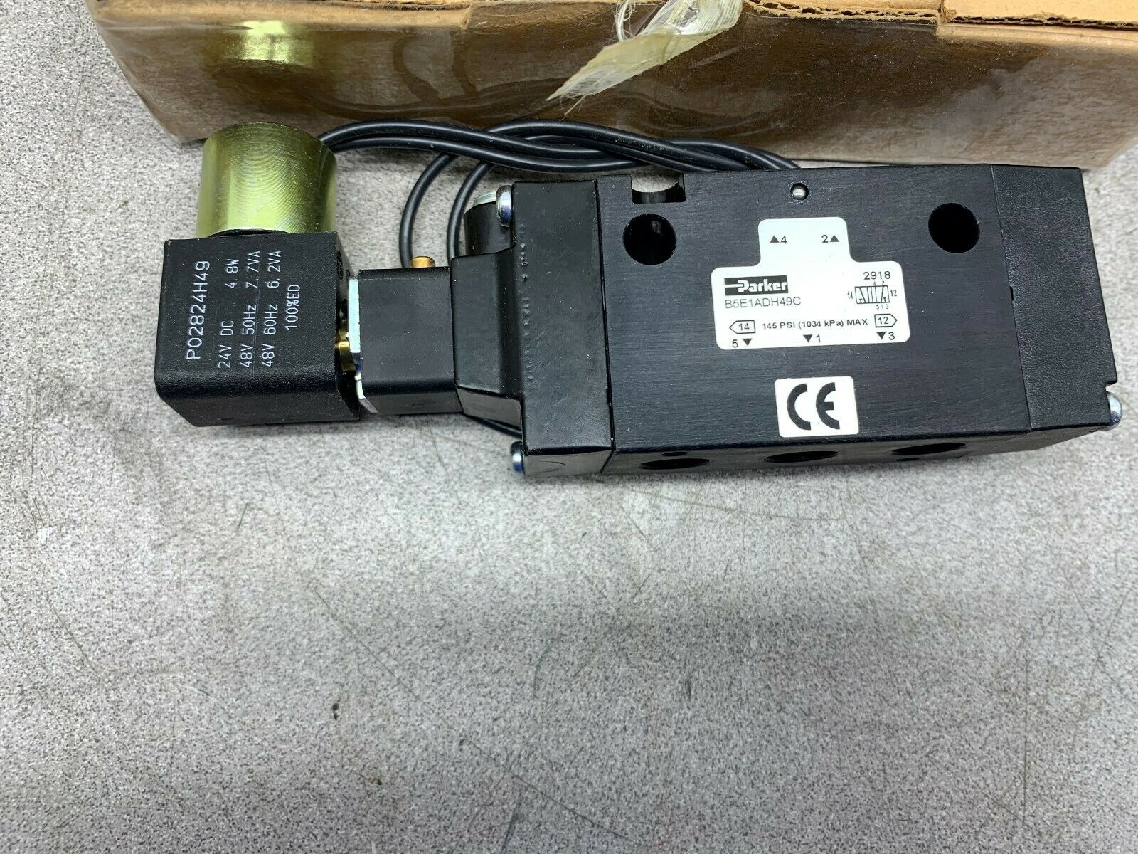 NEW IN BOX PARKER VALVE B5E1ADH49C