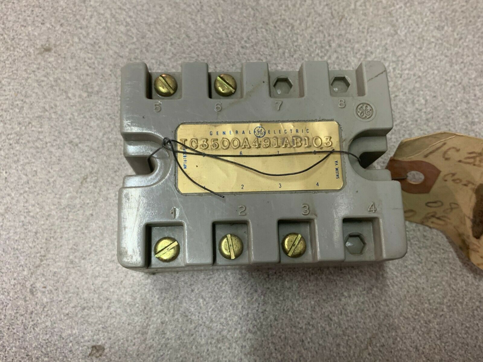 NEW NO BOX GE RECTIFIER IC3500A491AB103