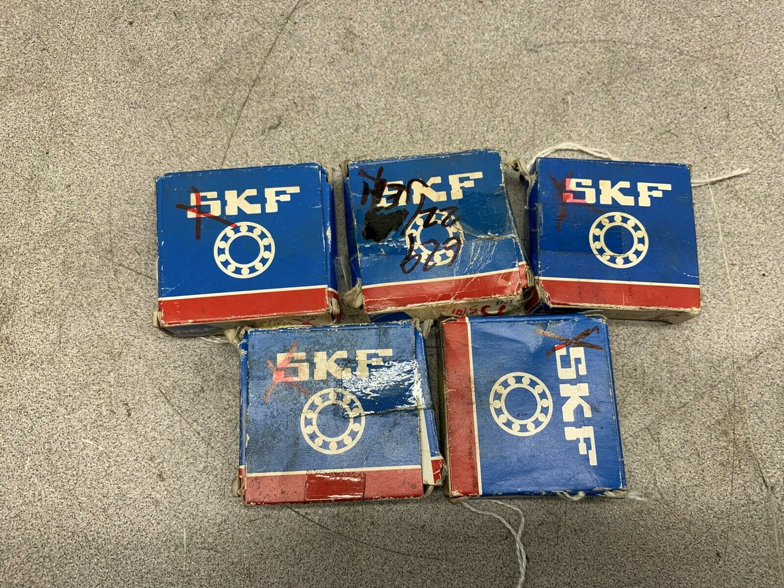 LOT OF 5 NEW IN BOX SKF BEARING 629 2ZJEM