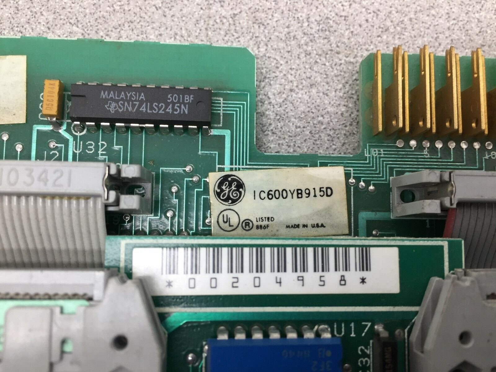 USED GE SINGLE AXIS CONTROLER IC600YB915D