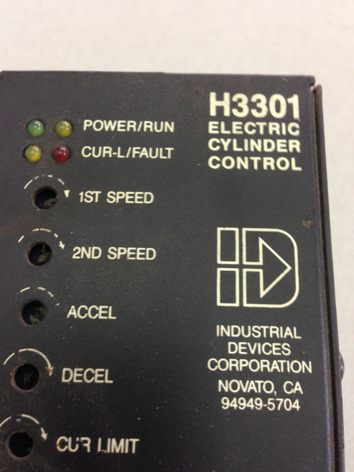 USED ELECTRIC CYLINDER CONTROL H3301 SERVO DRIVE