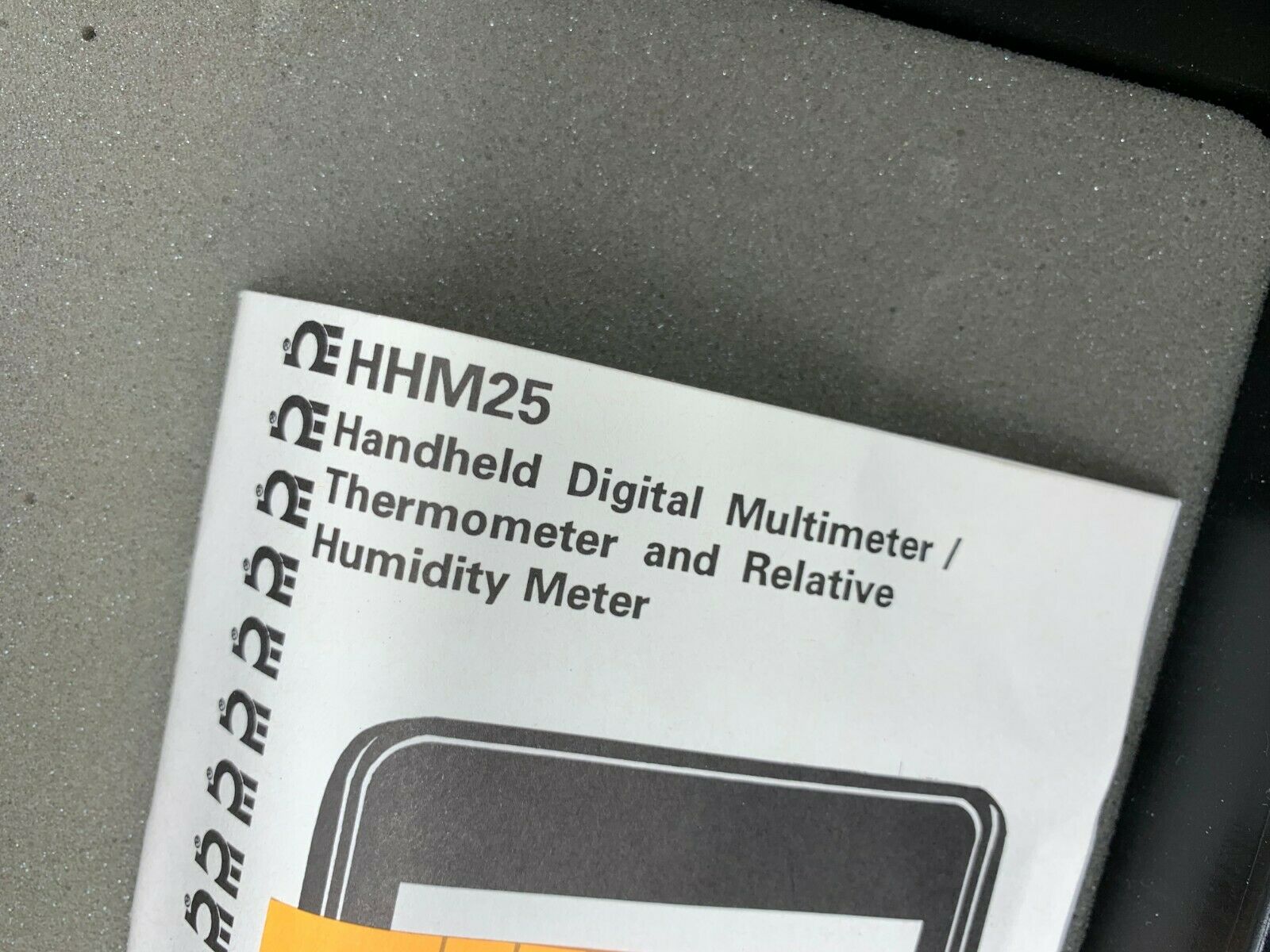 NEW OMEGA Handheld Digital Multimeter HHM-25 KIT