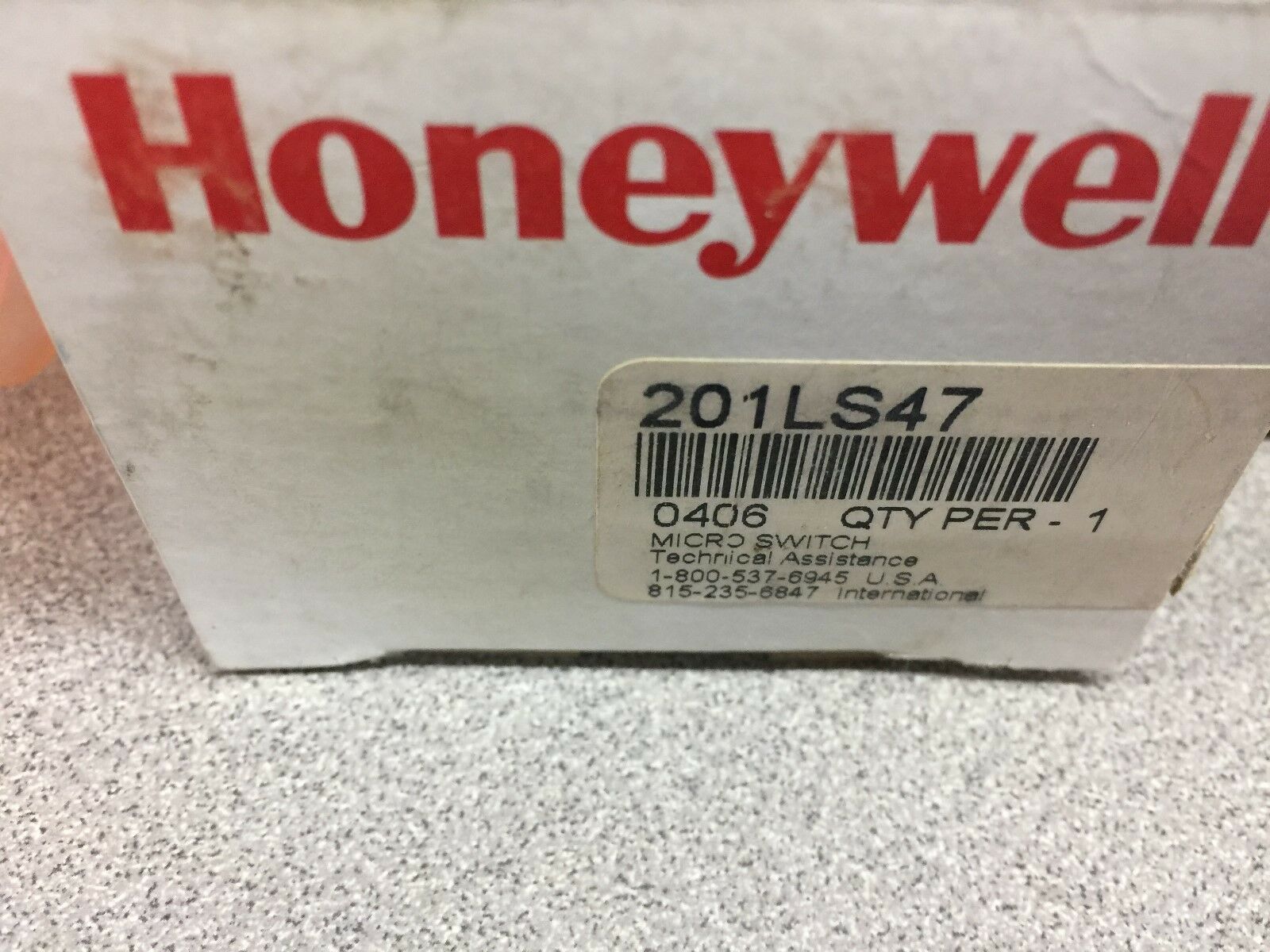 NEW IN BOX HONEYWELL LIMIT SWITCH 201LS47